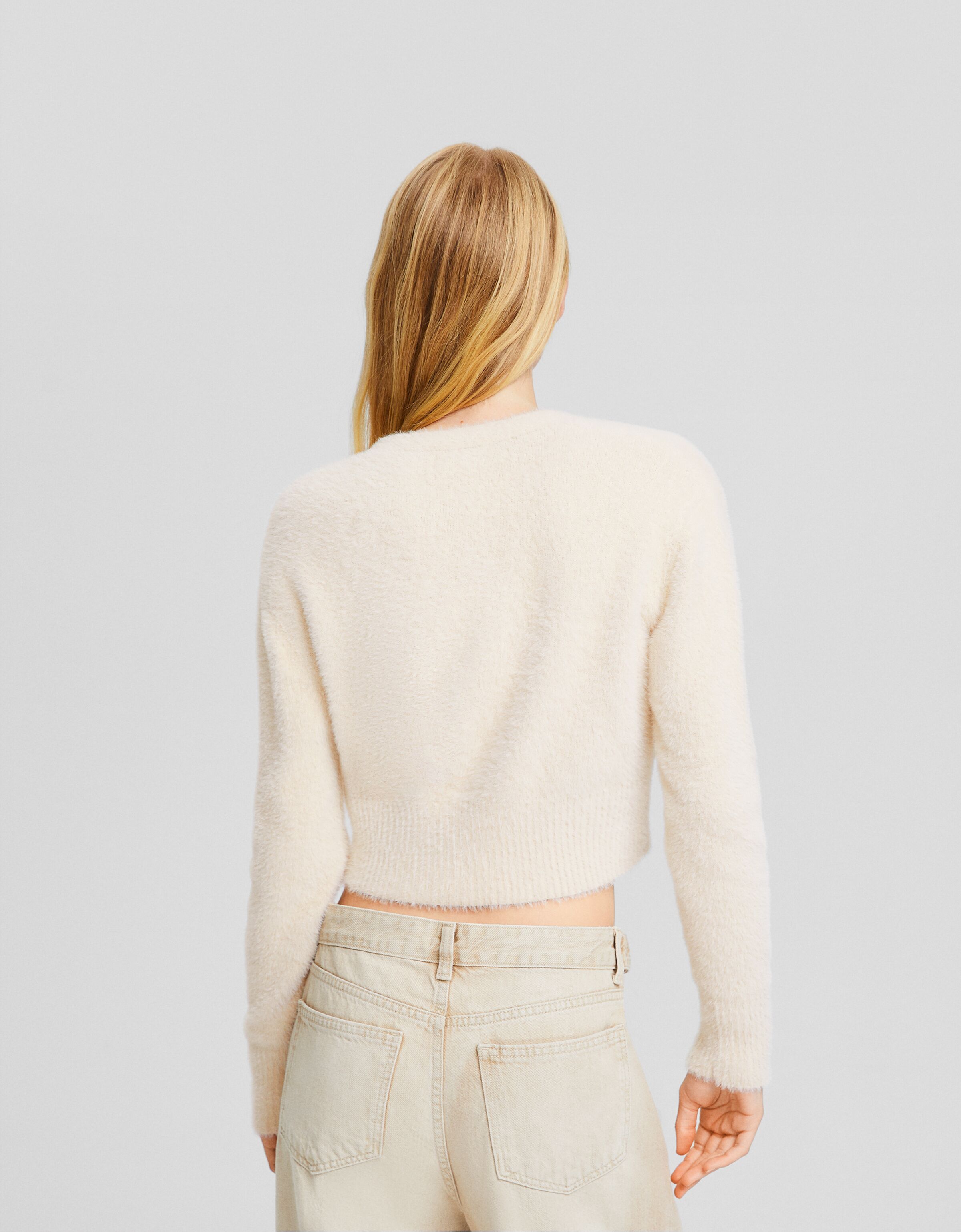 Bershka hotsell cardigan long