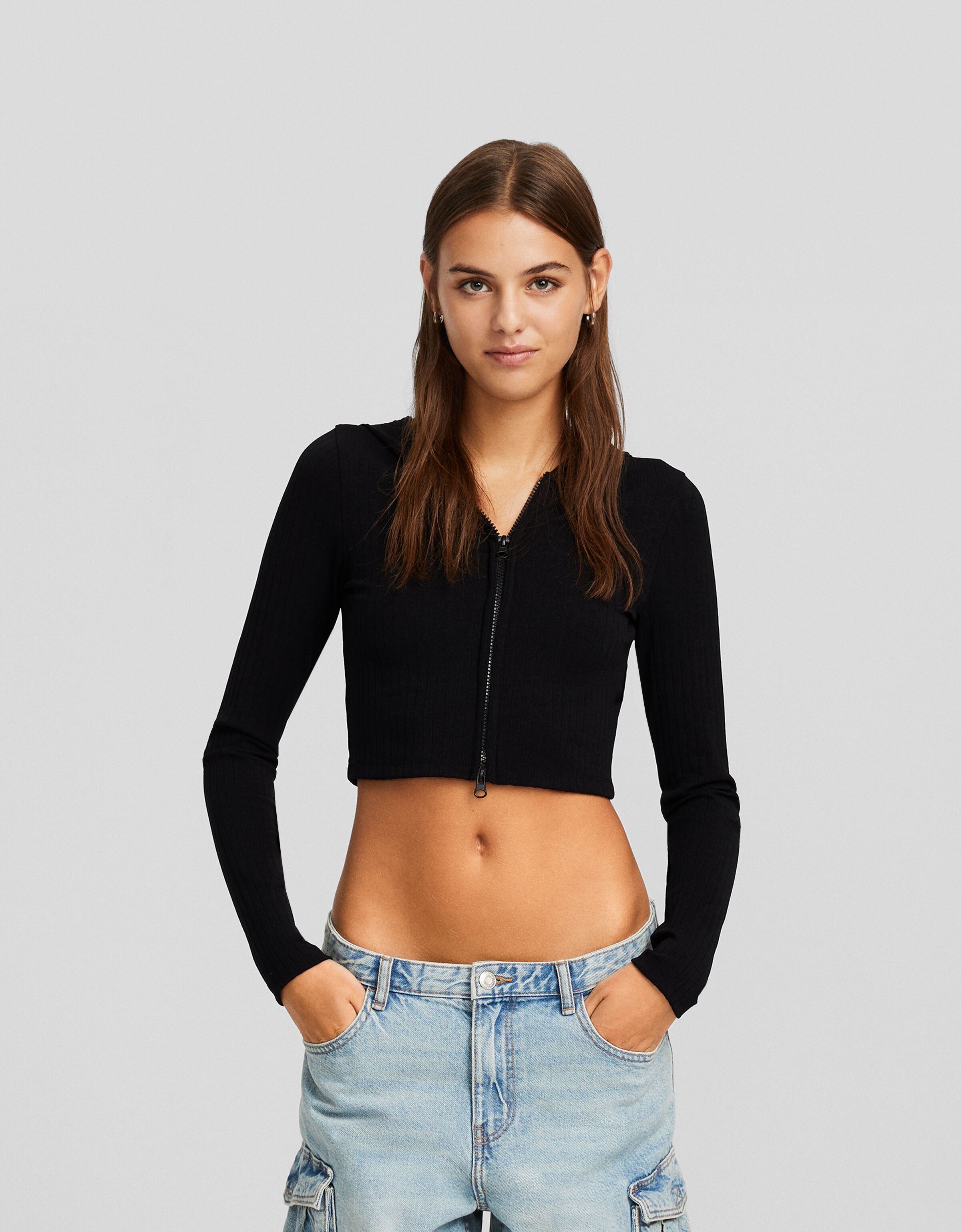 Bershka hotsell cardigan long