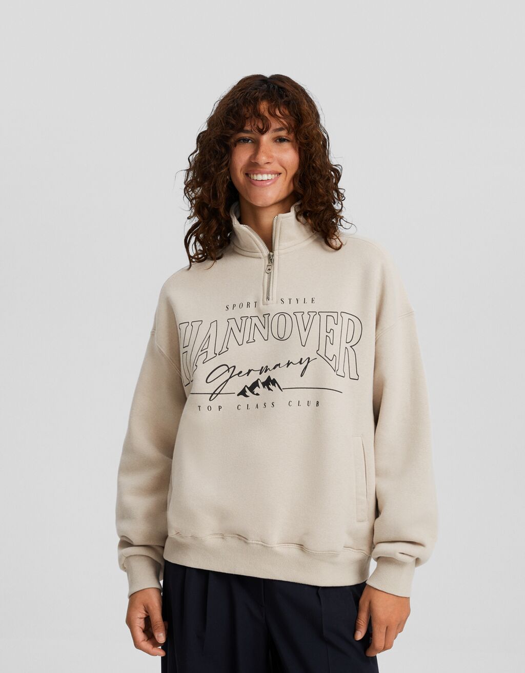 Sweat a capuche femme bershka clearance