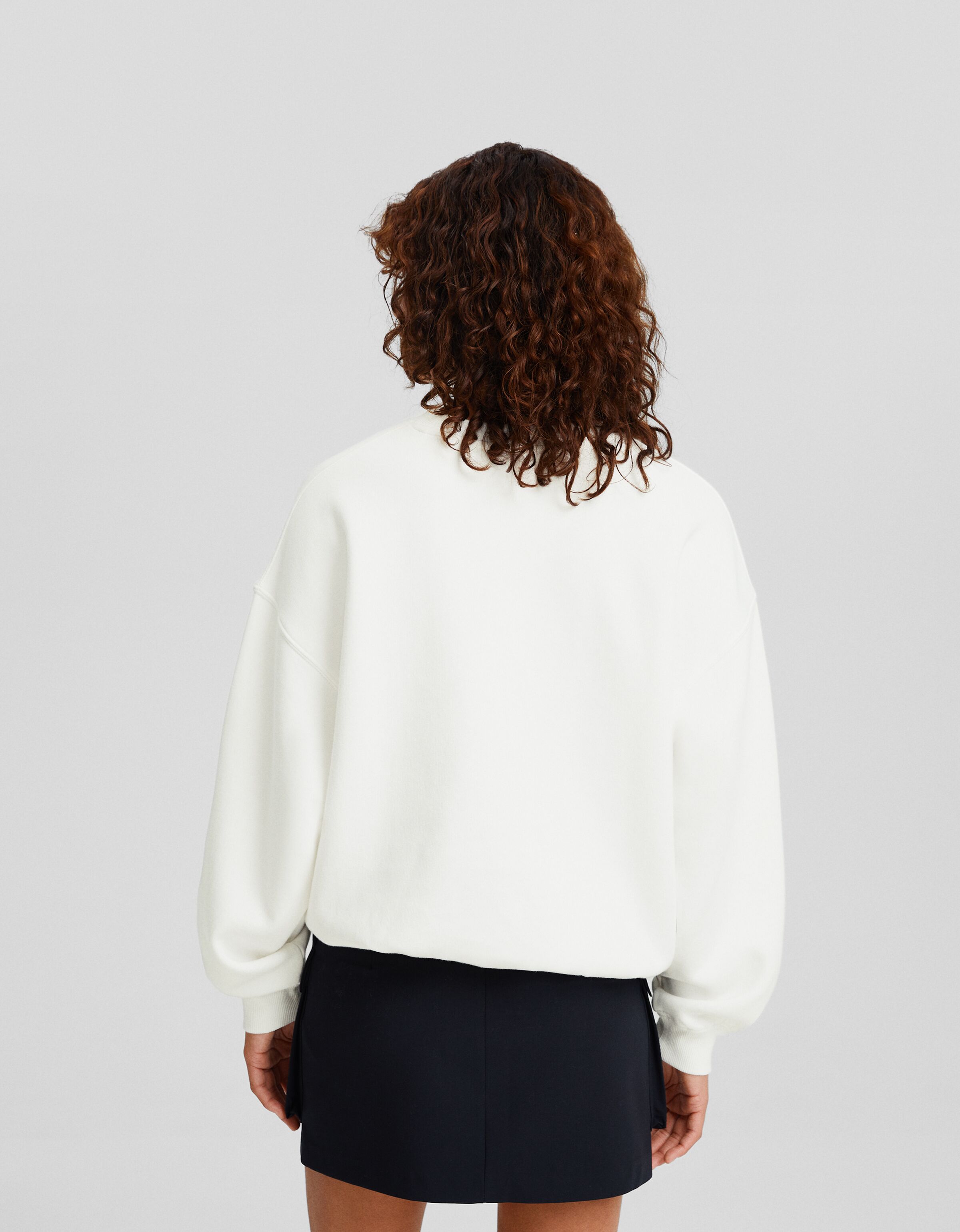 Bershka oversize sweatshirt online