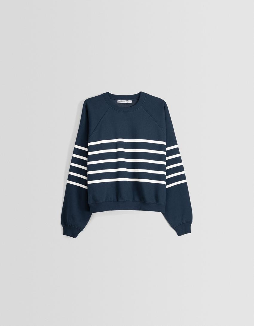 Sweat raglan-Marine-4