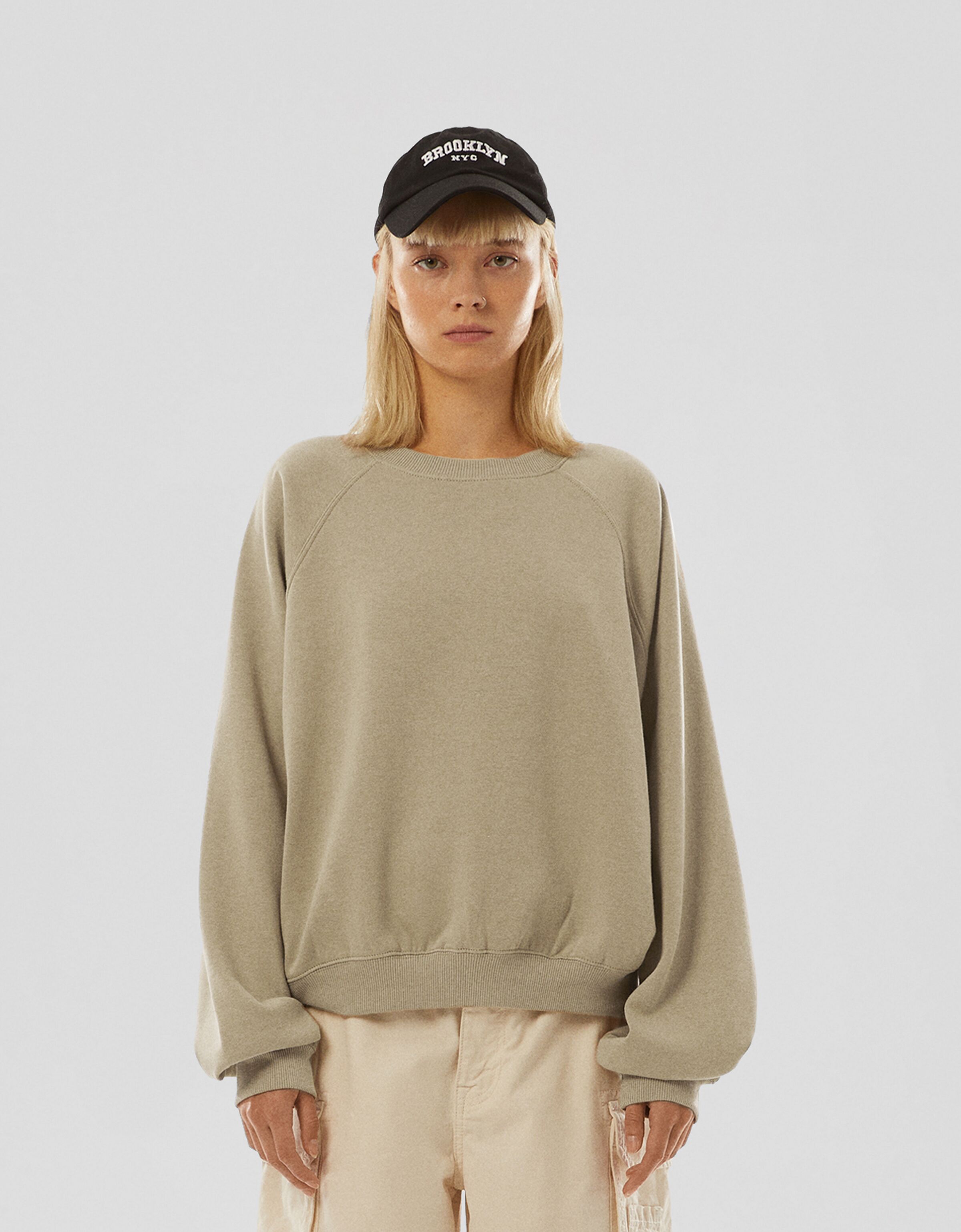 Sudadera oversize bershka deals