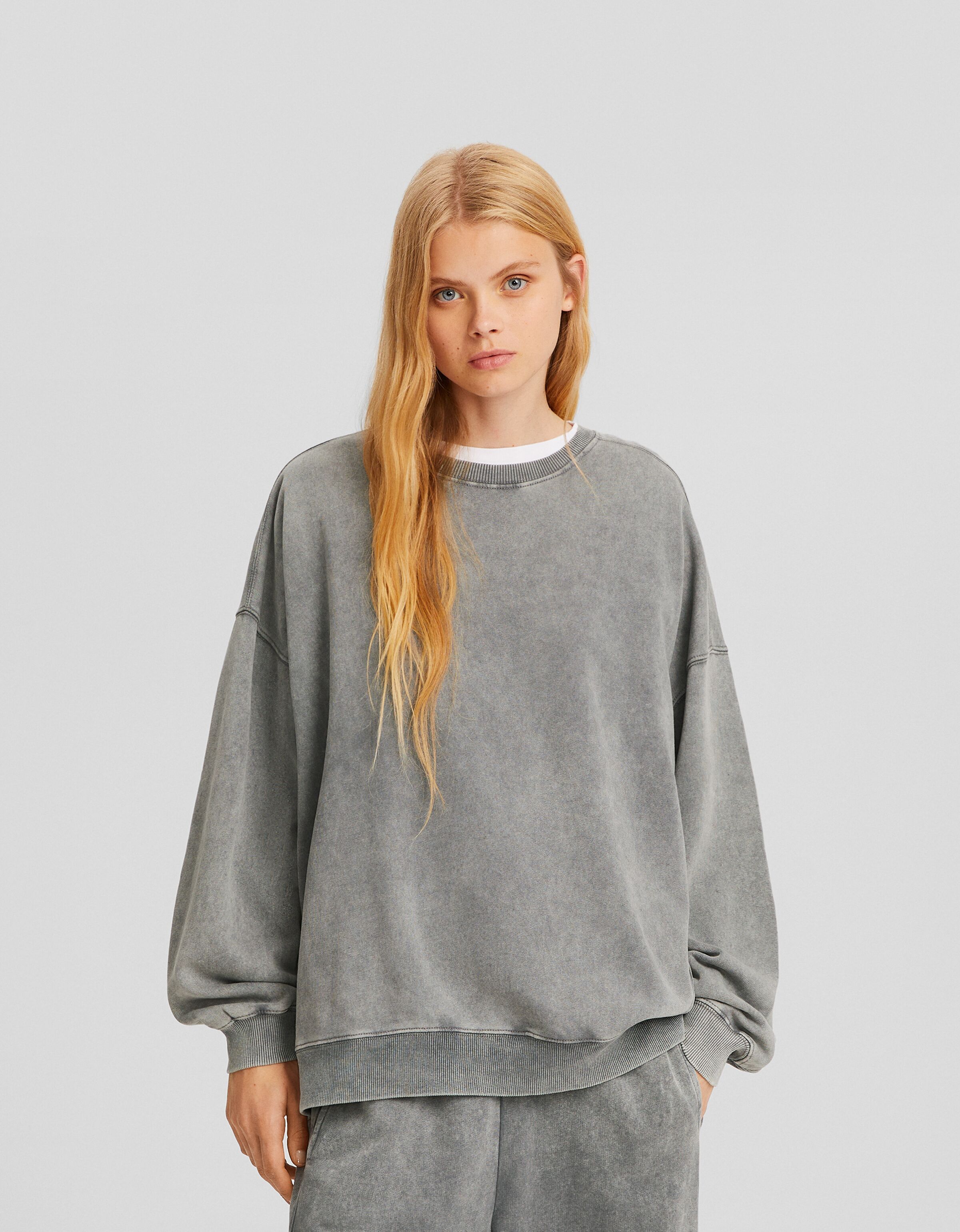 Sudaderas oversize online bershka