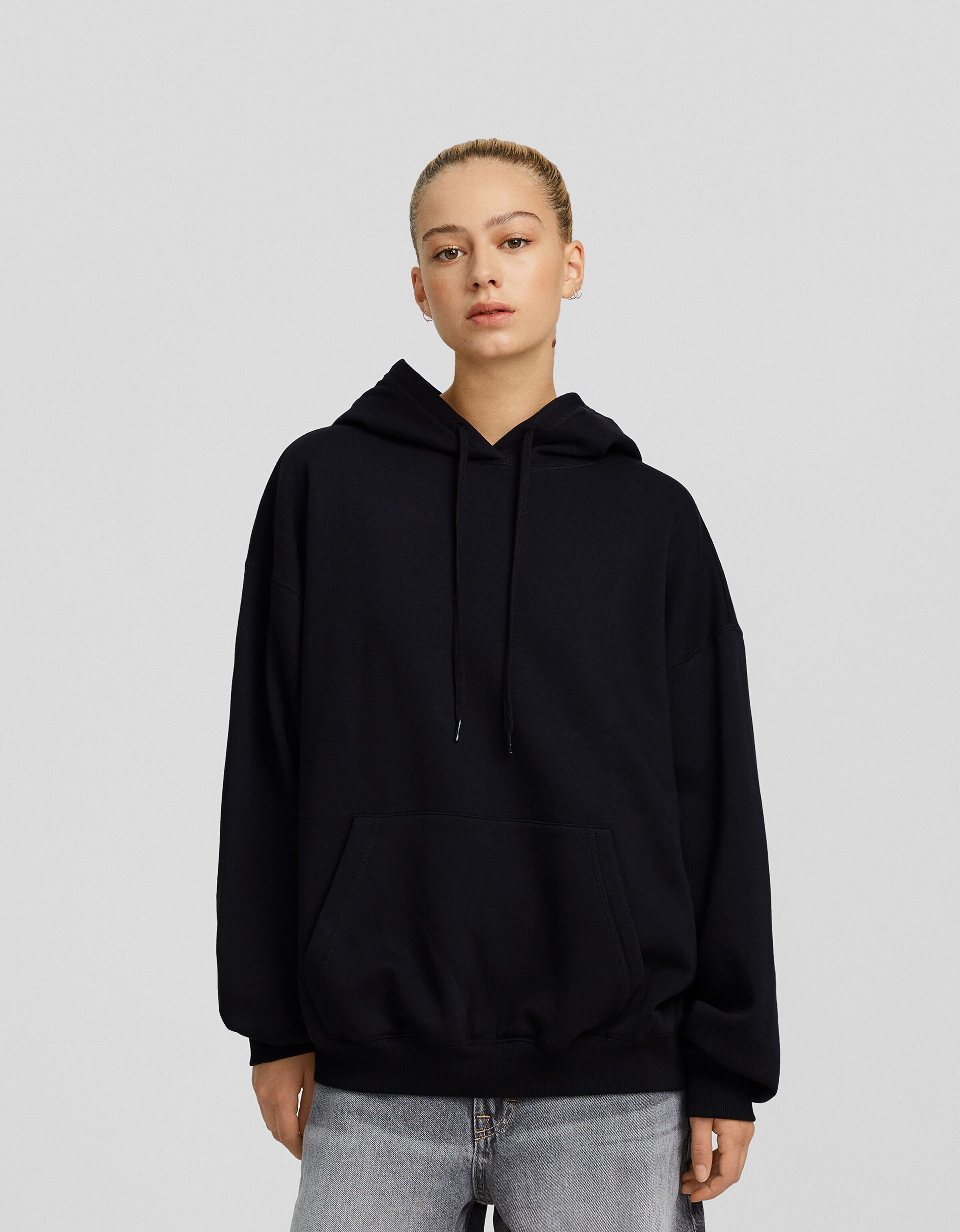Oversize hoodie with pocket Sweatshirts and sweaters BSK Teen
