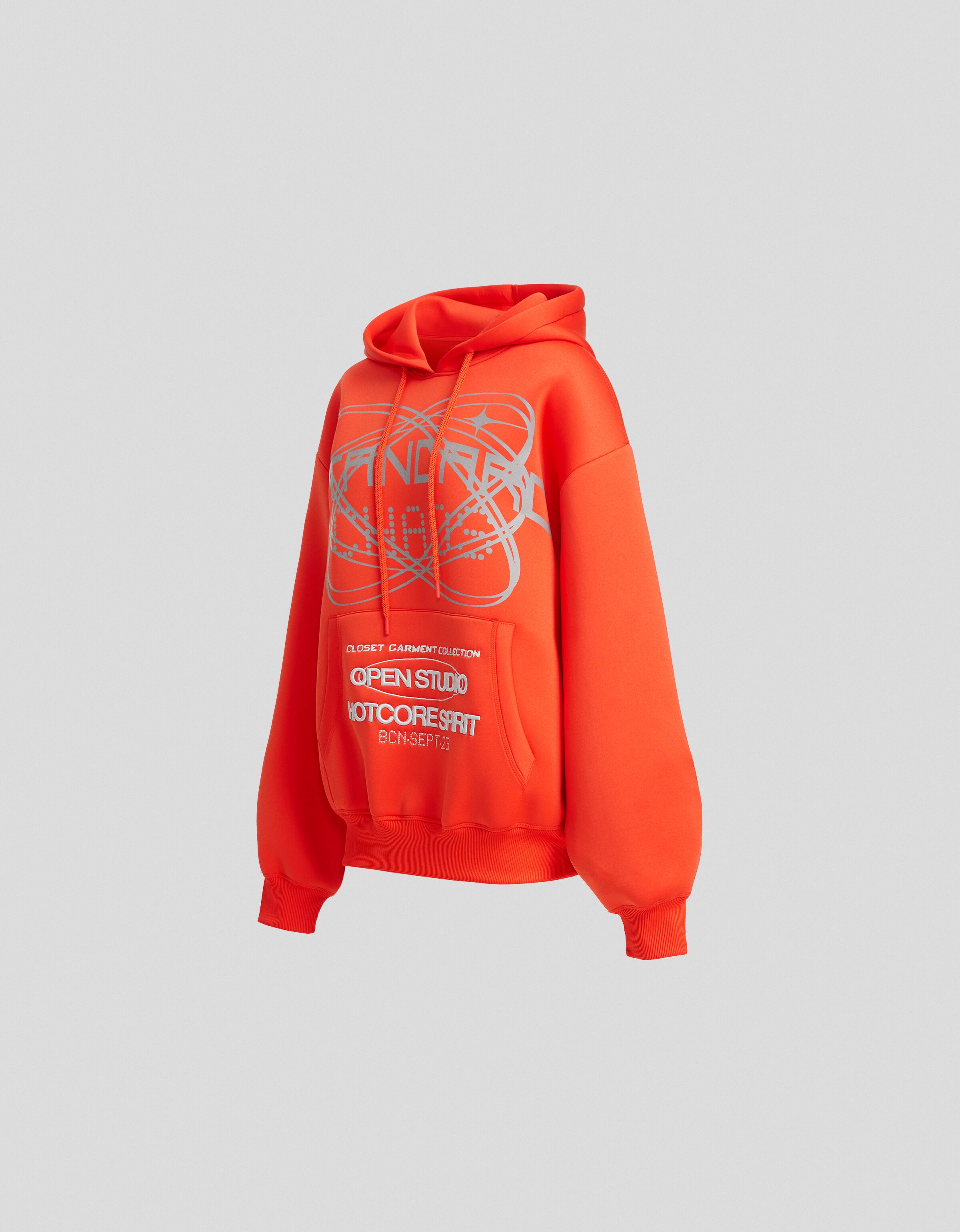 Bershka orange hoodie new arrivals