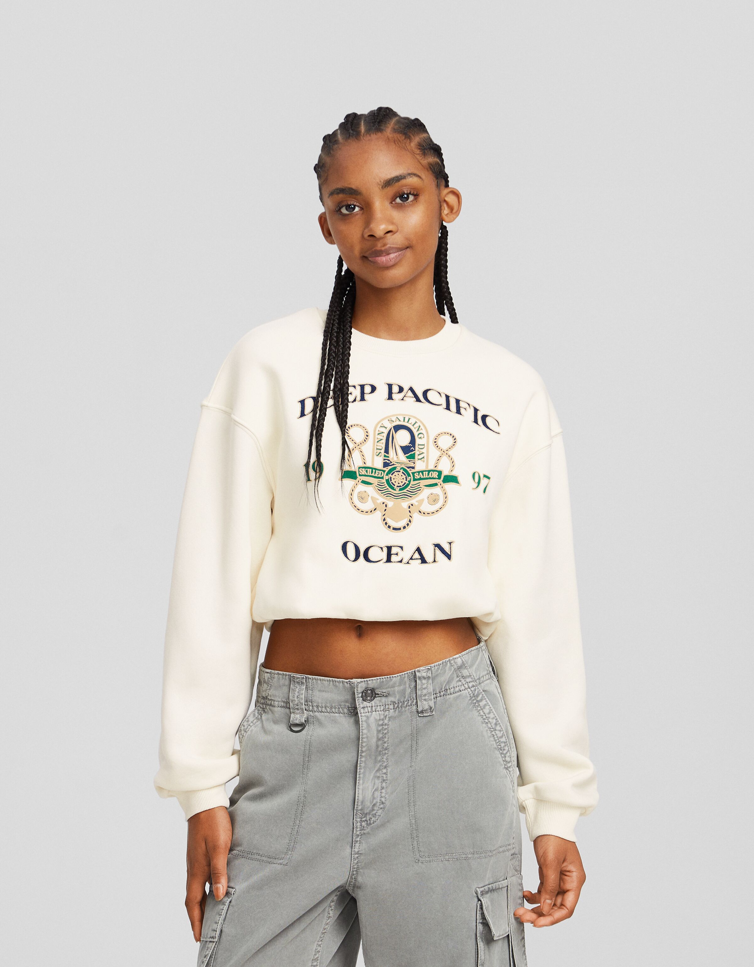 Bershka shop oversize sweatshirt