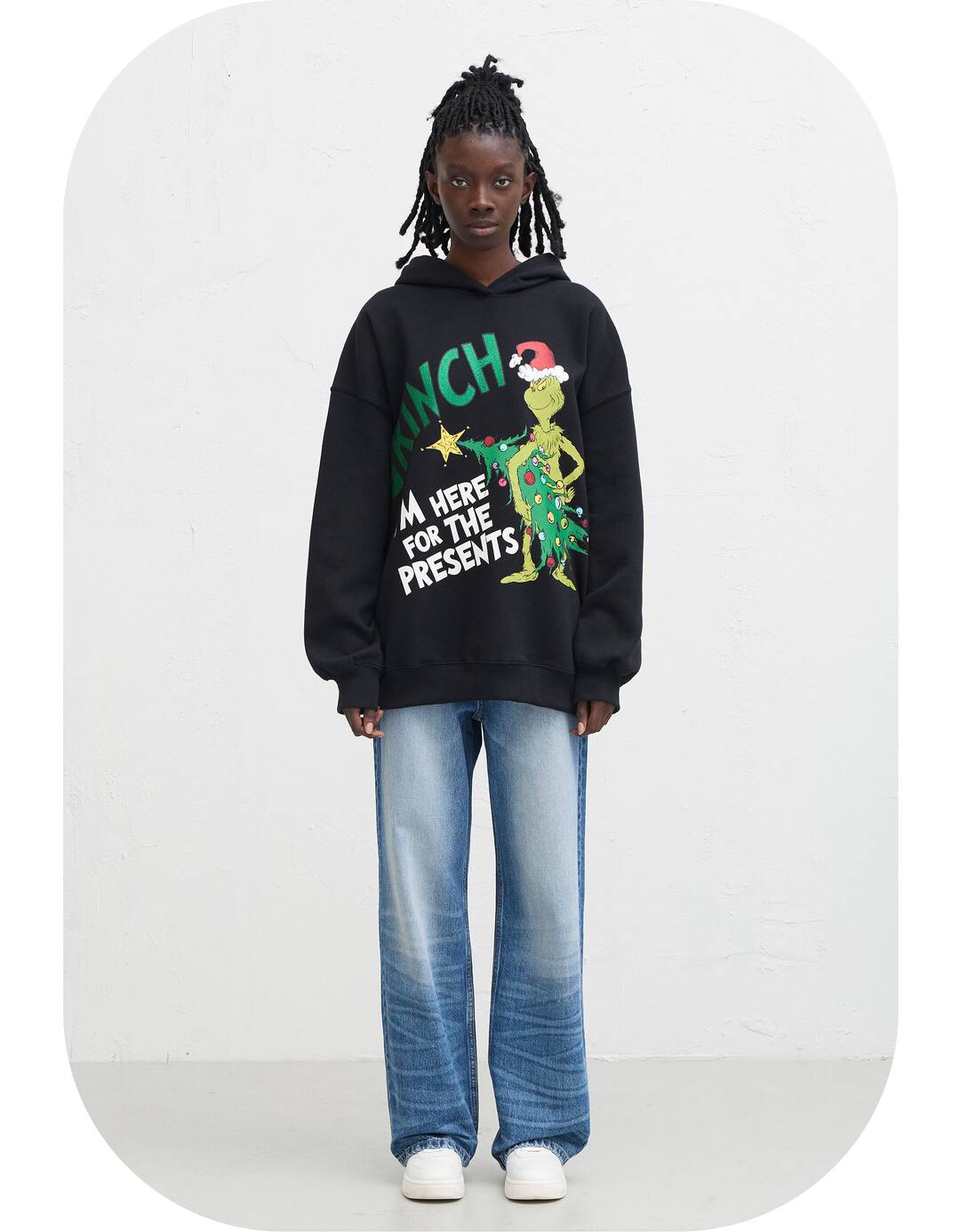 The Grinch print hoodie