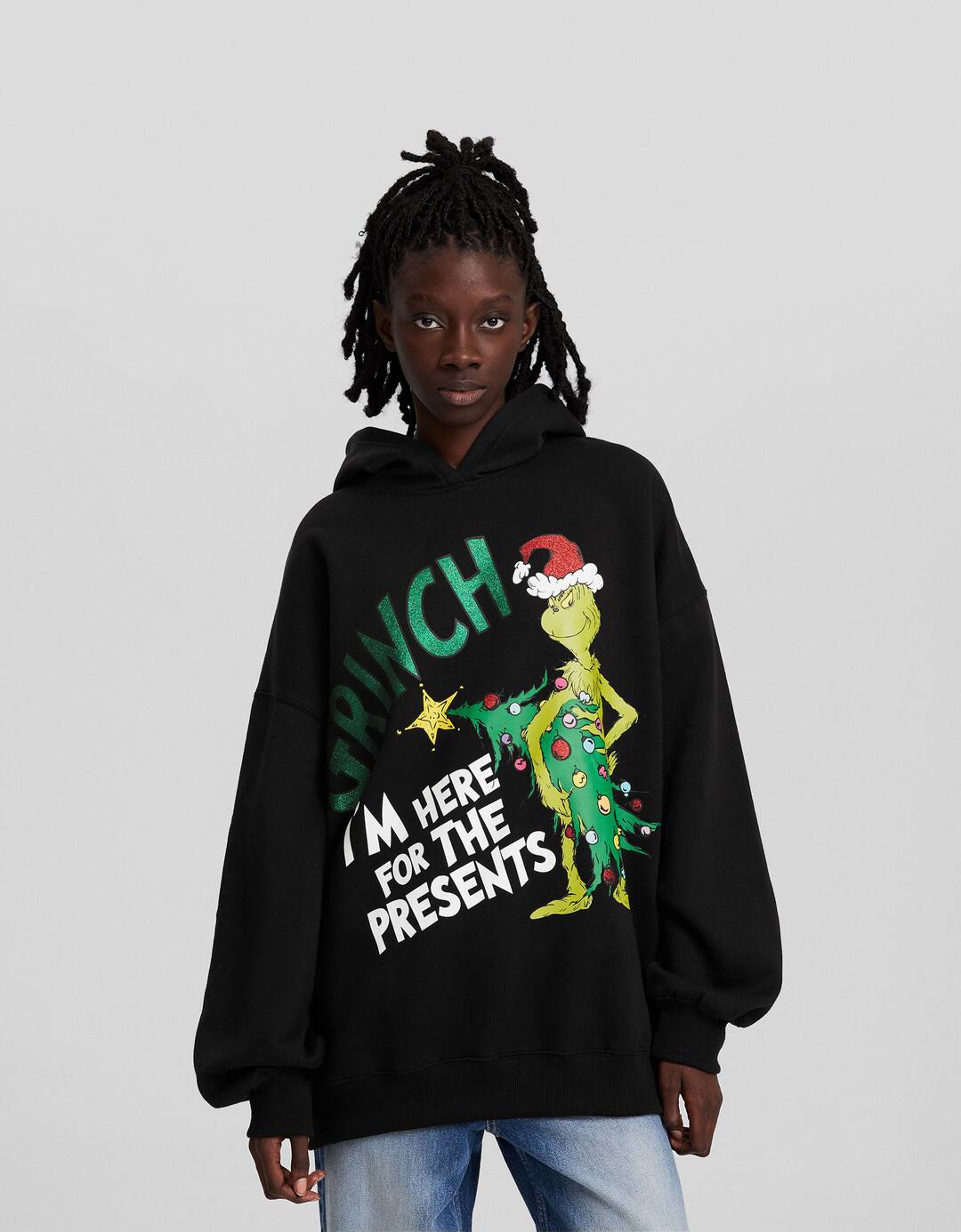 The Grinch print hoodie