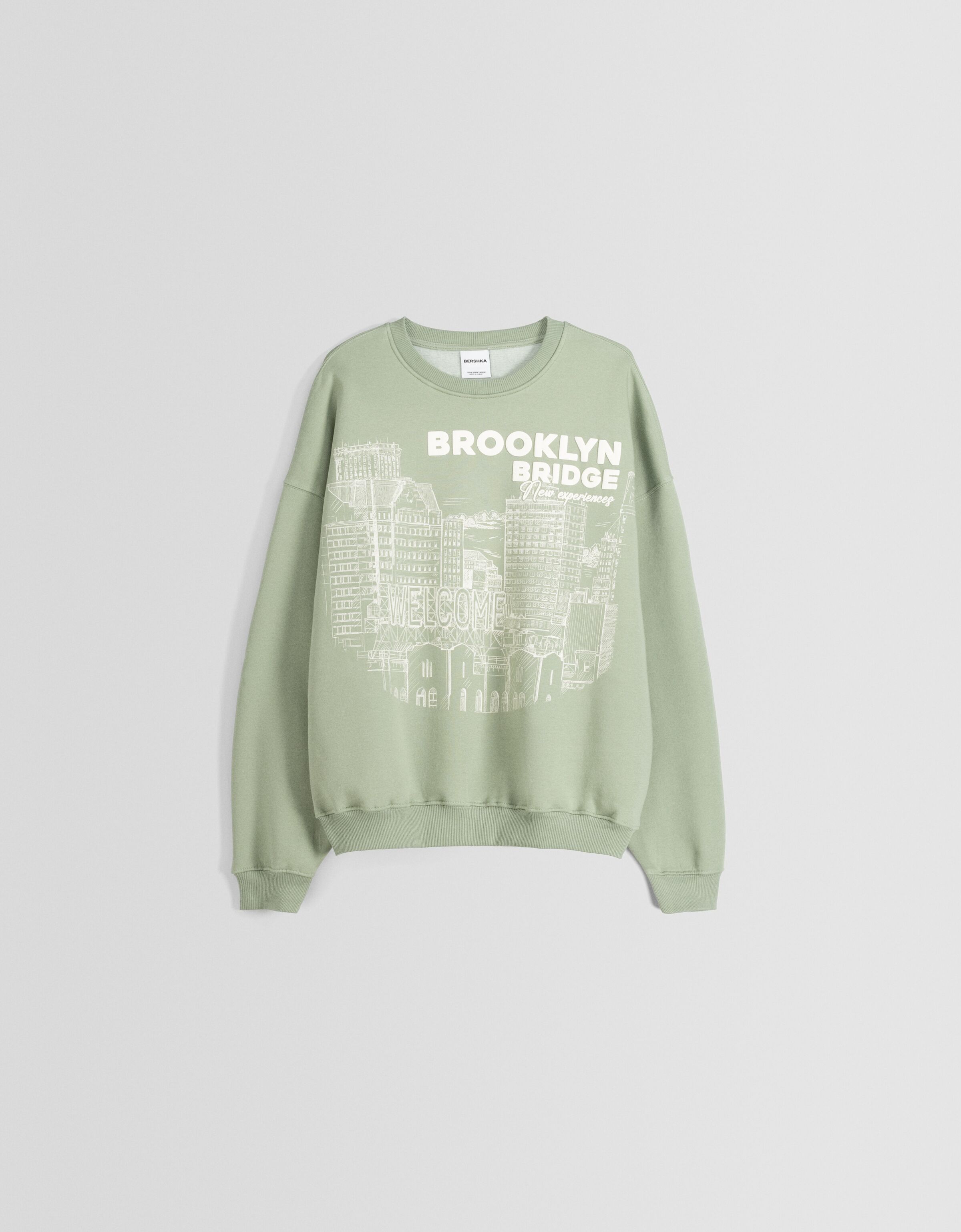Bershka brooklyn sales sweatshirt