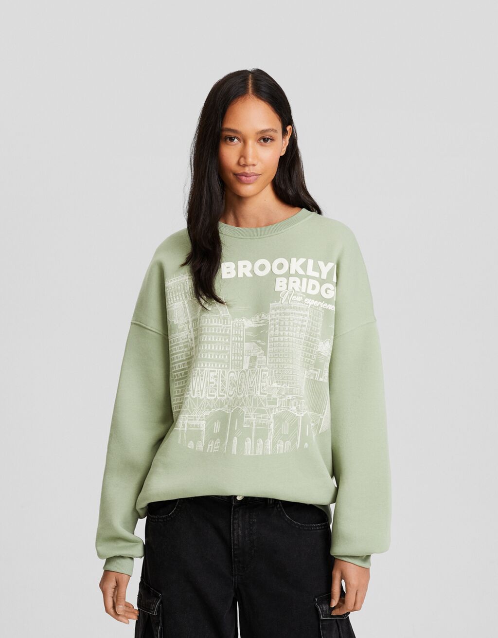 Bershka shop oversize sweatshirt