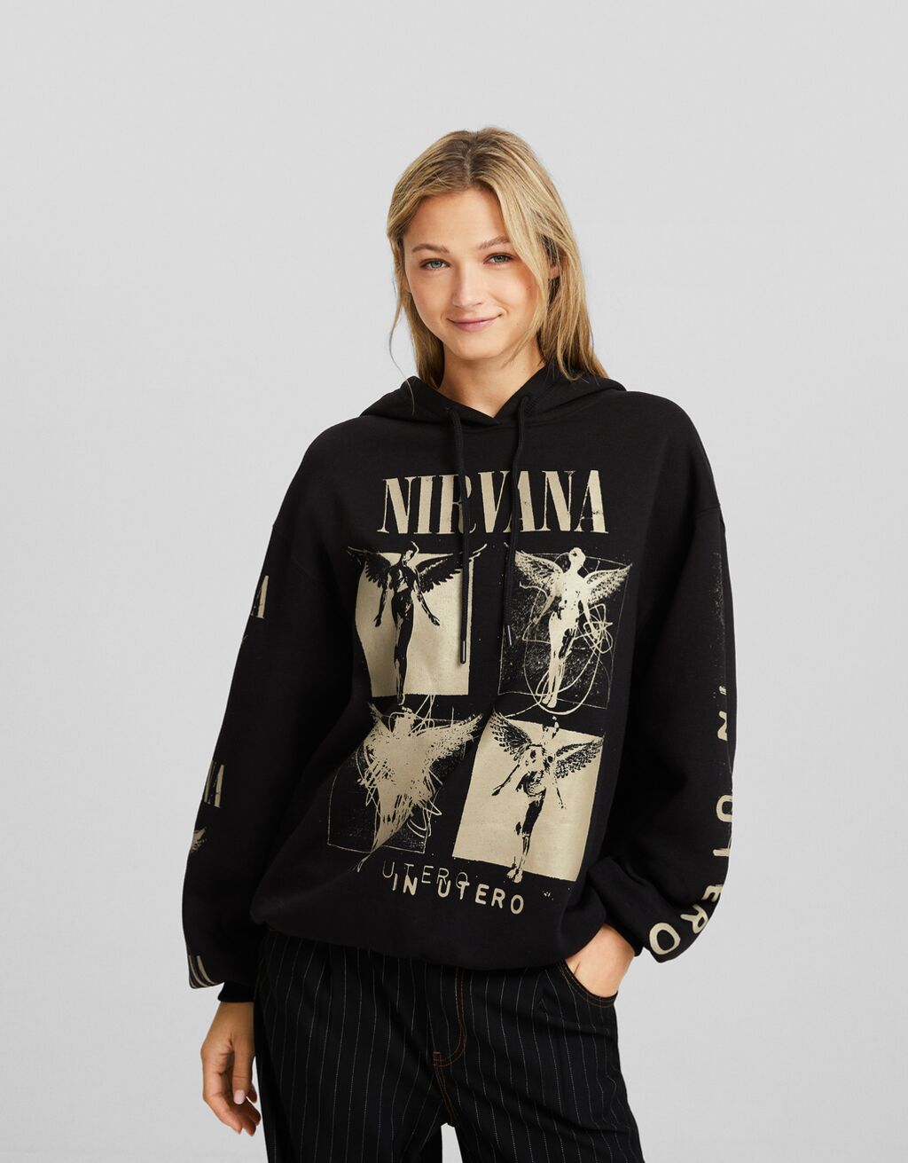 Nirvana hoodie on sale