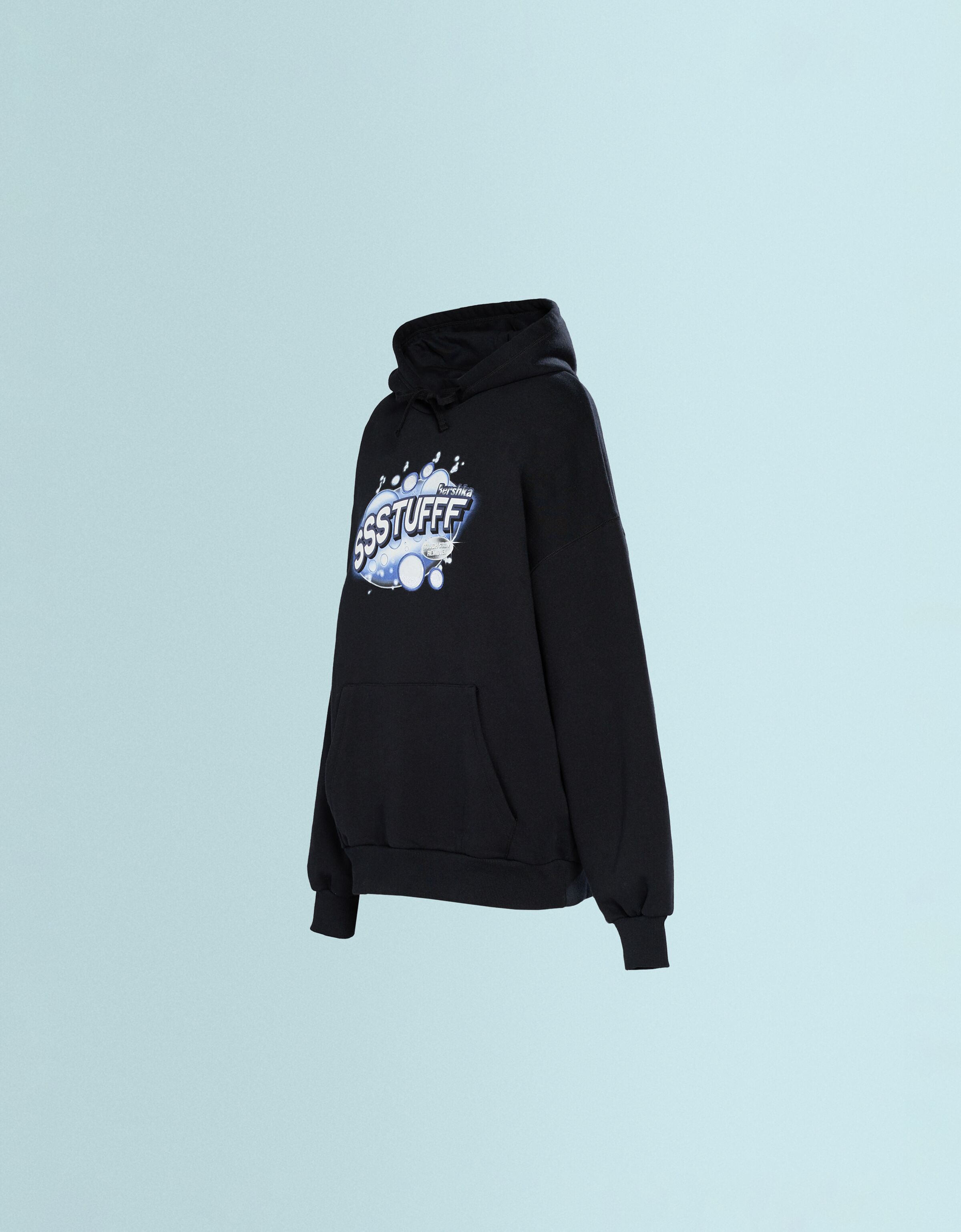 SSSTUFFF X BERSHKA interactive bubble print hoodie - Women | Bershka