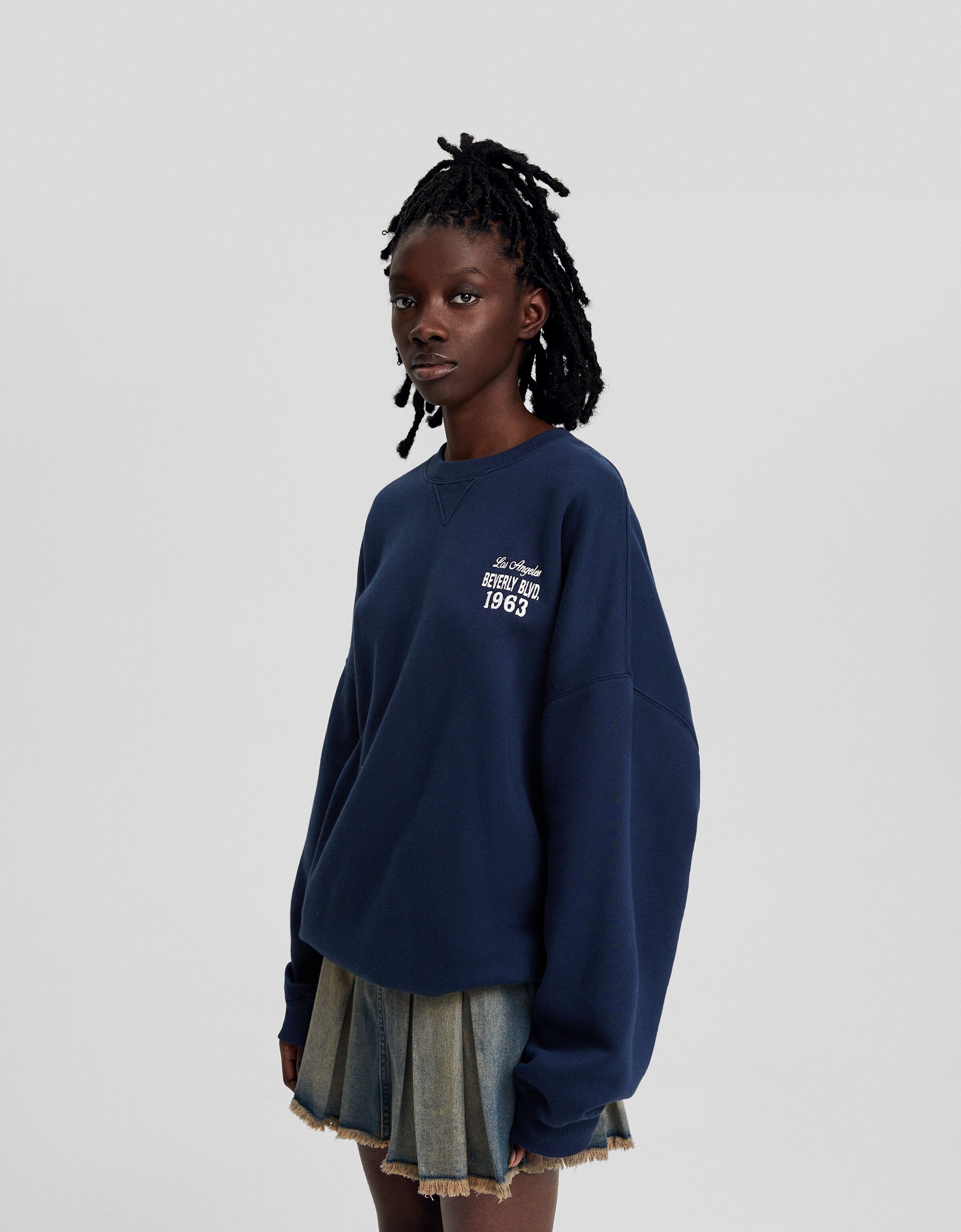 Sweat bershka femme sales