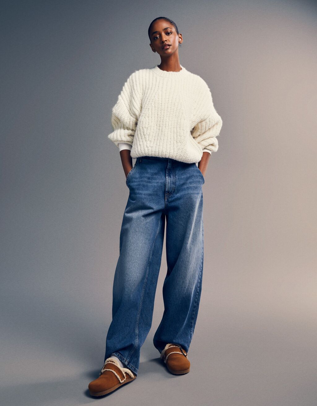 Bulky knit sale sweaters