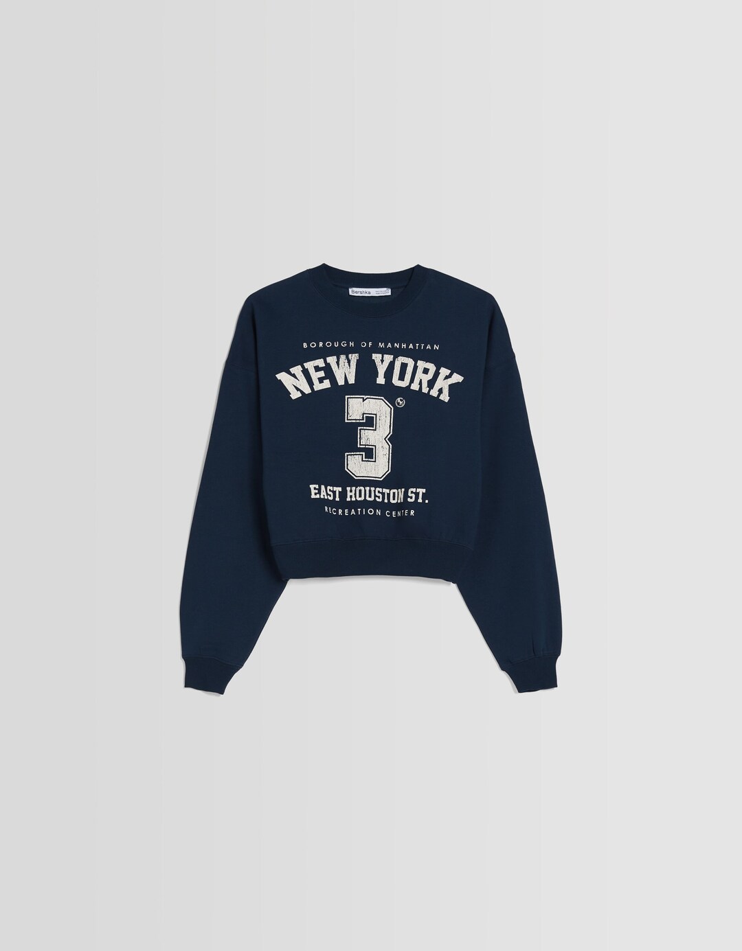 Sweatshirt med New York-tryk