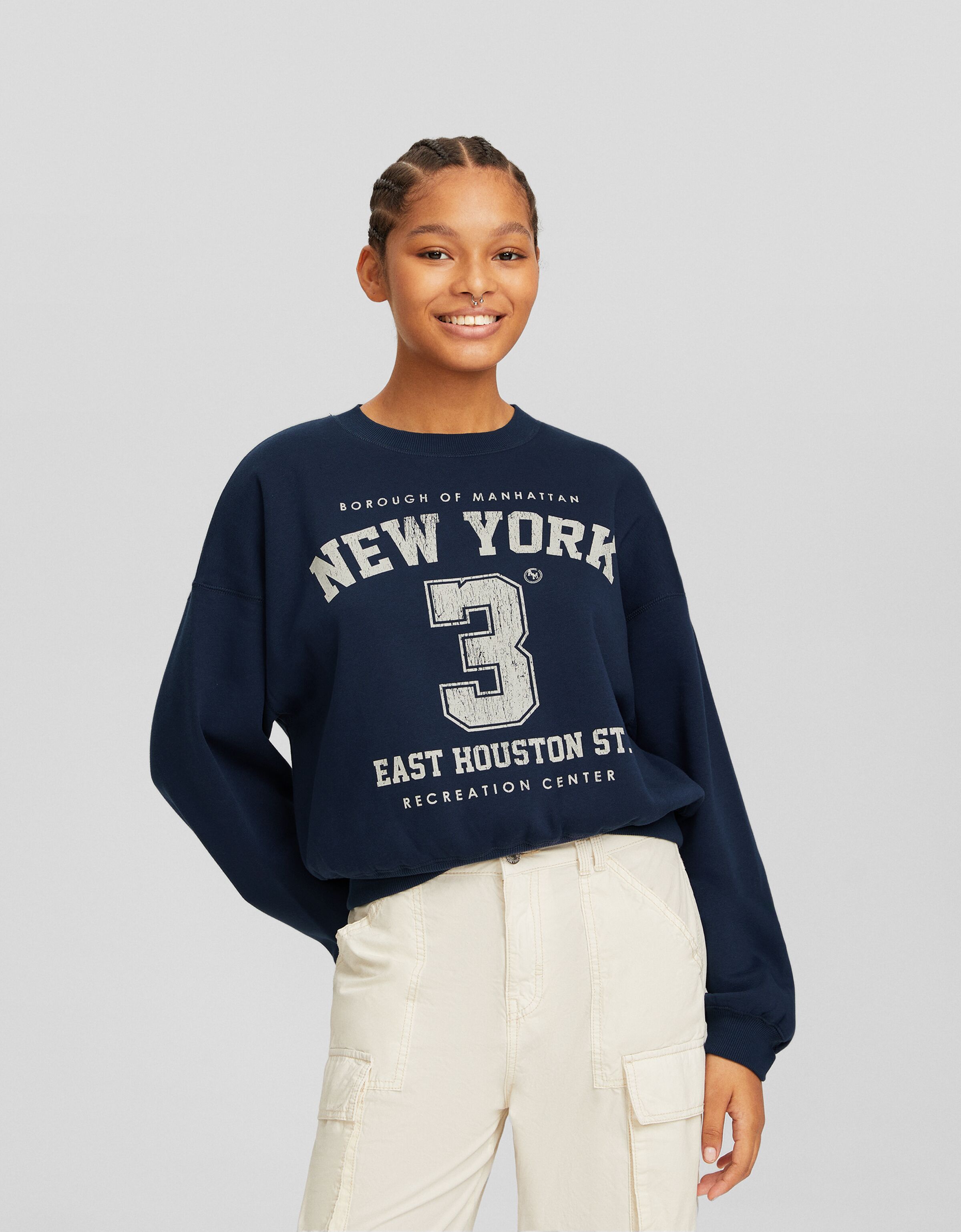 Sweat shirt bershka new arrivals