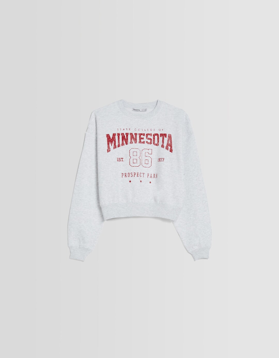 Sweatshirt med Minnesota-print