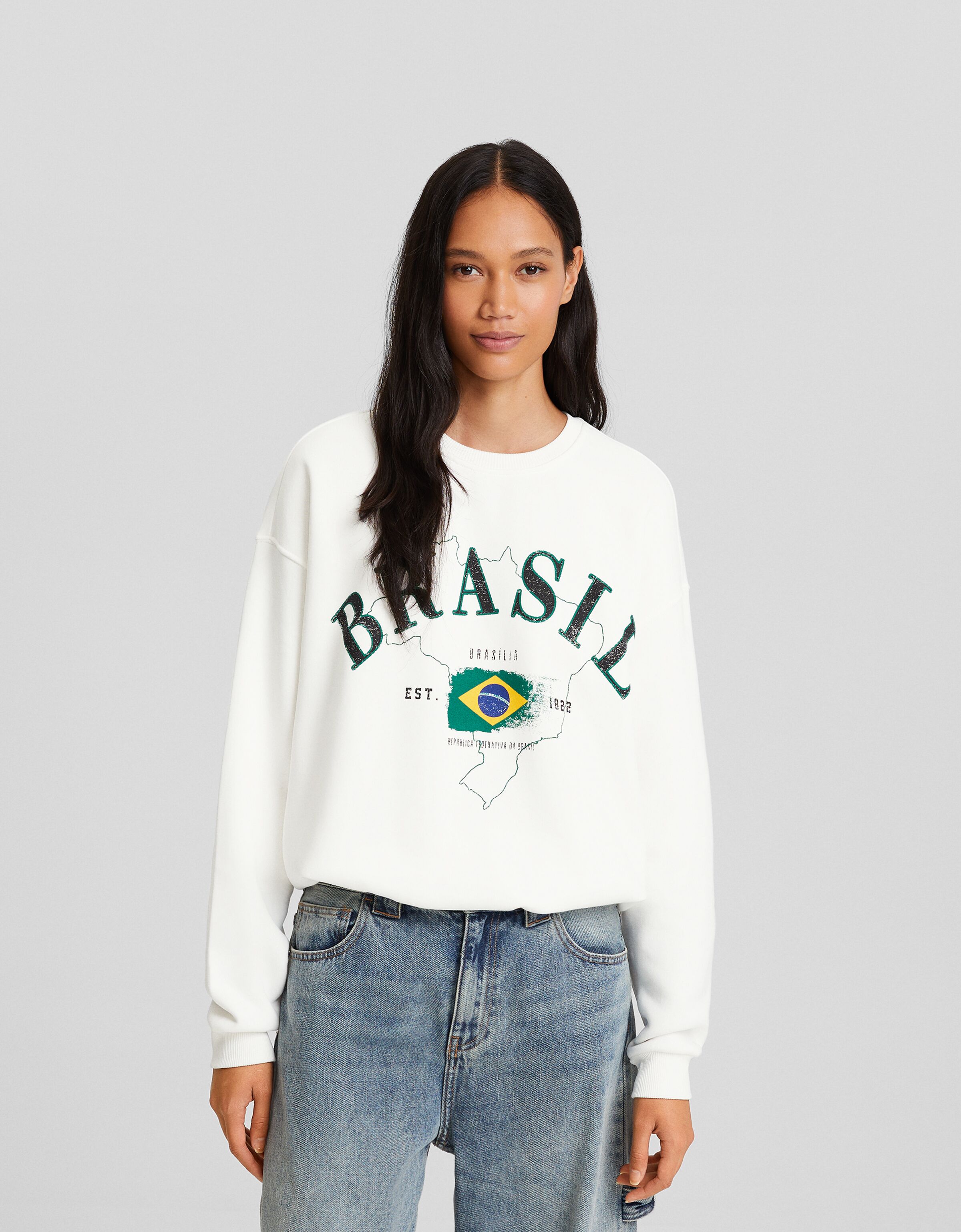 Sudaderas de mujer online en bershka