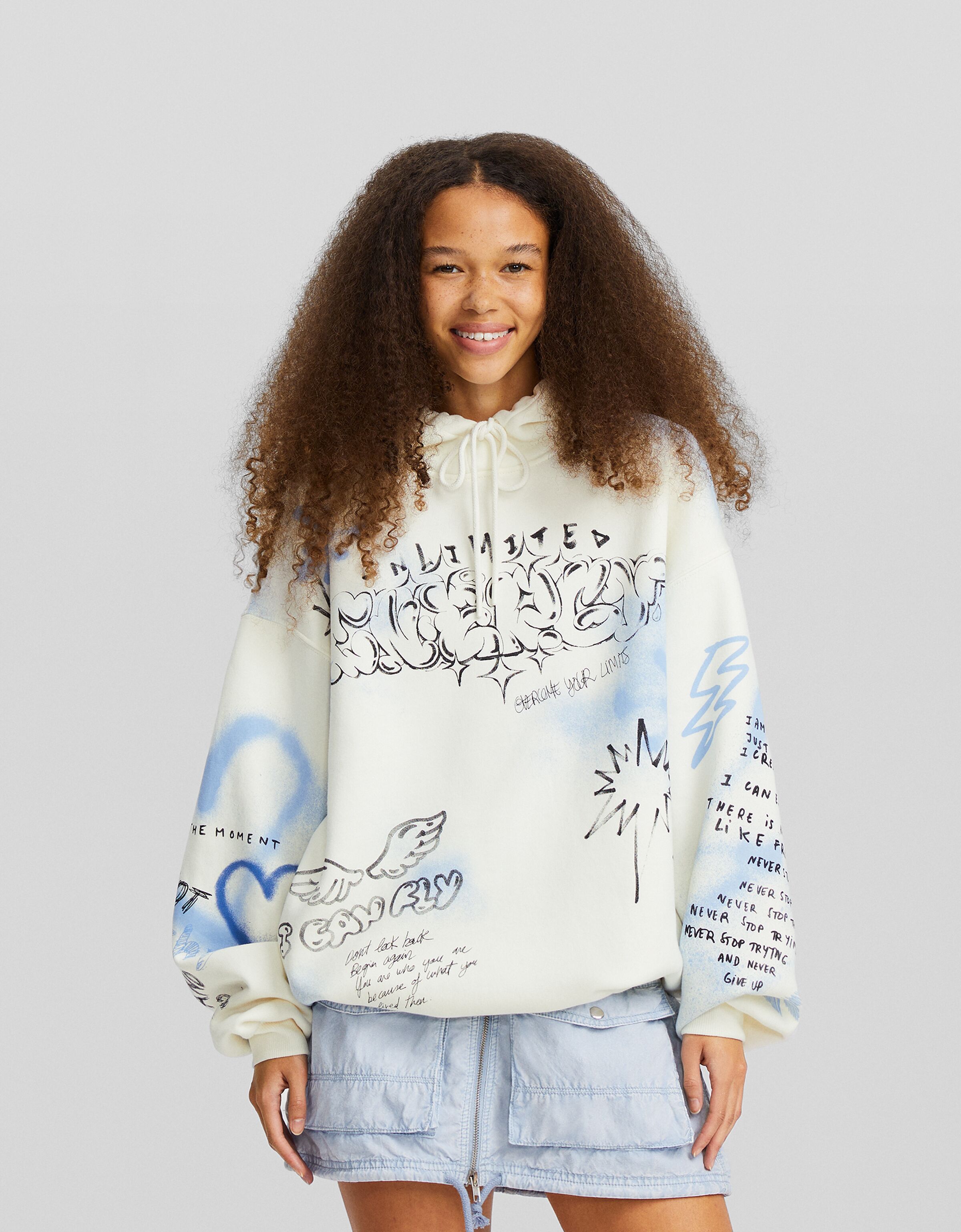 Billie eilish deals bershka hoodie