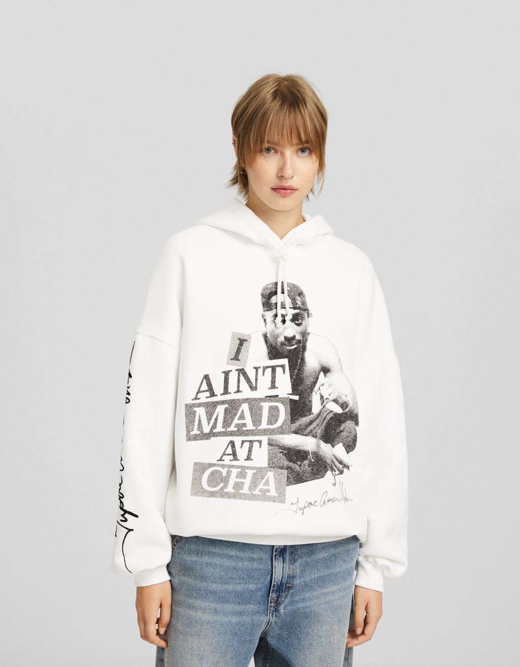 Felpa online tupac bershka