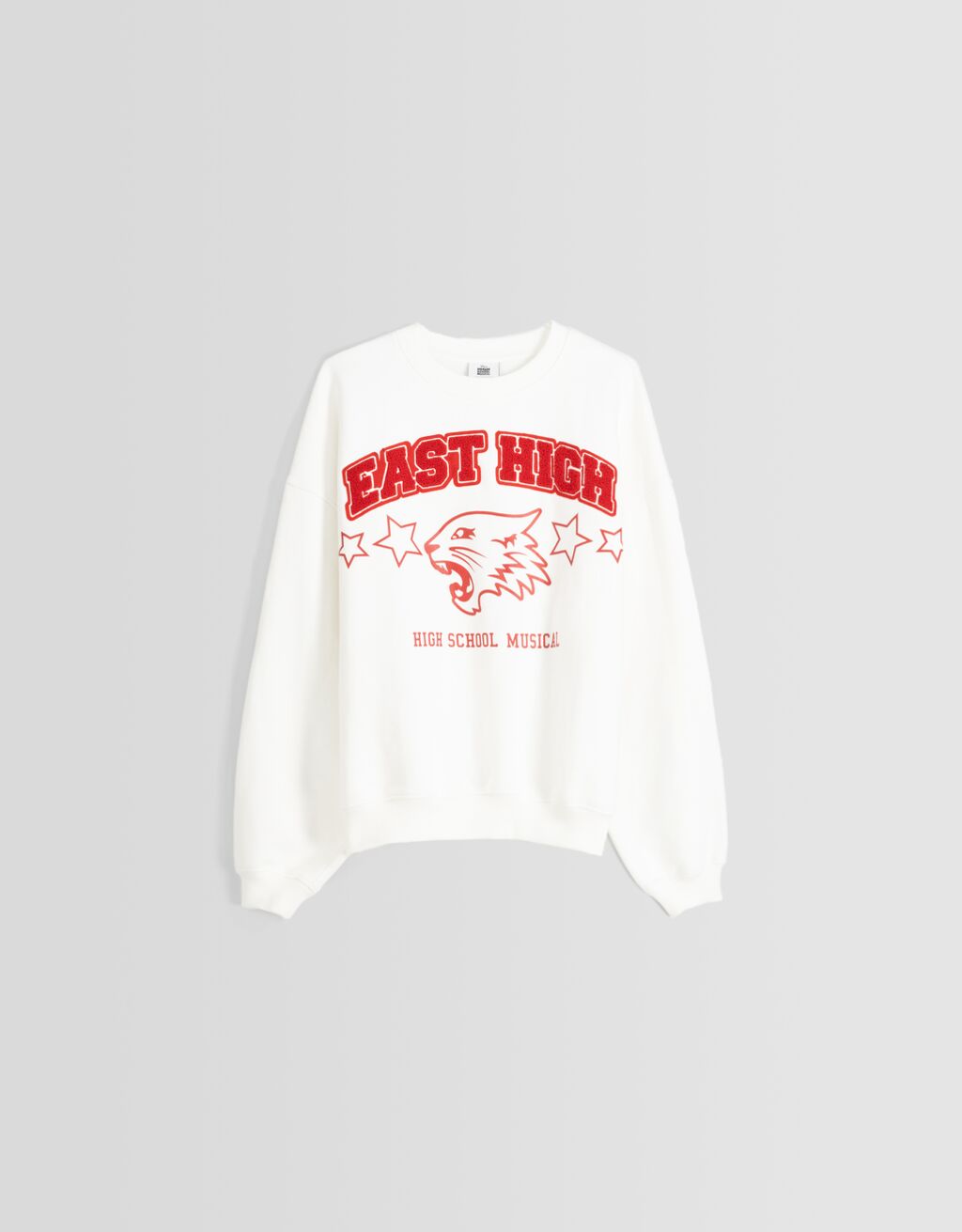 High School Musical print sweatshirt-Off white-4