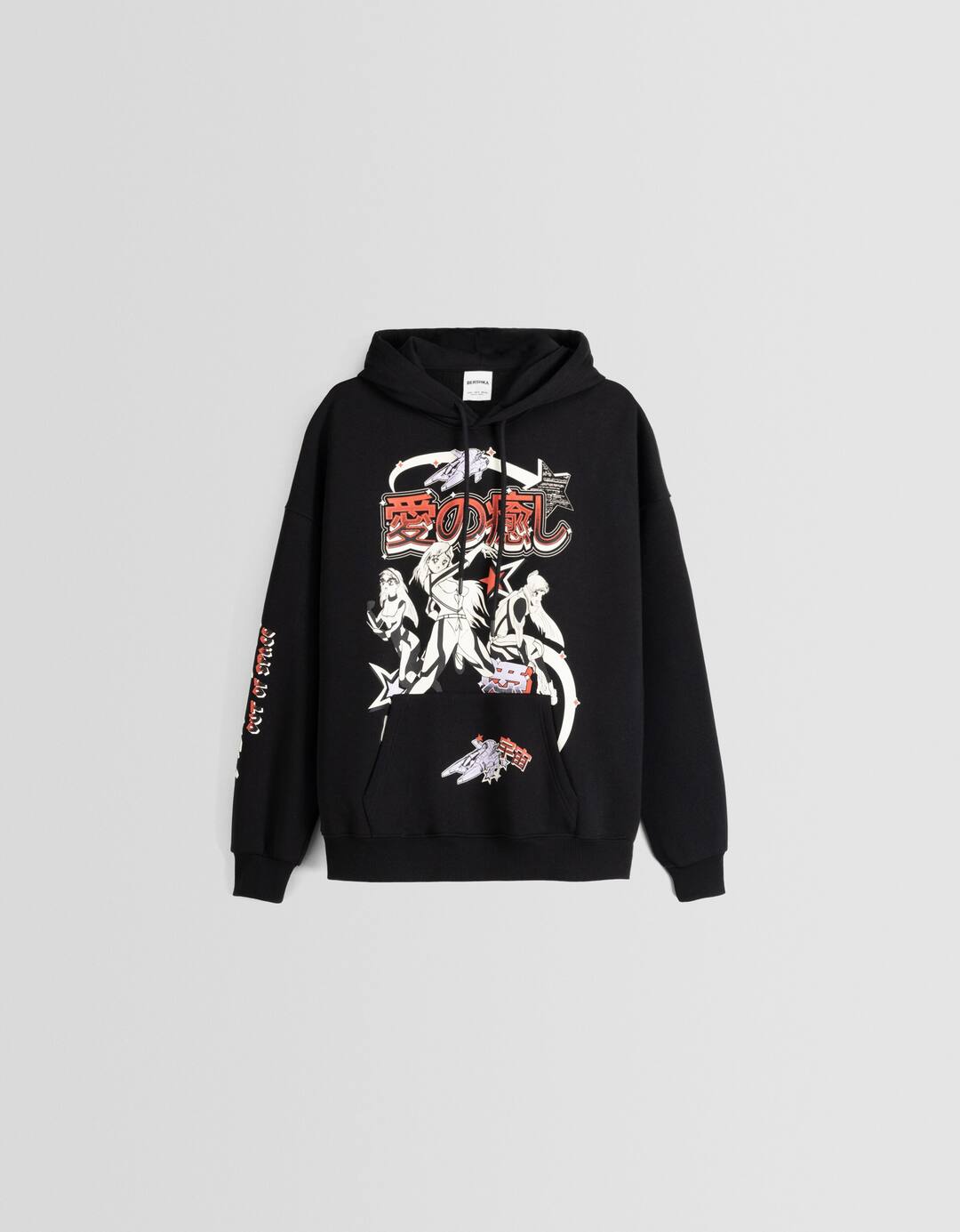 Oversized printed sweatshirt