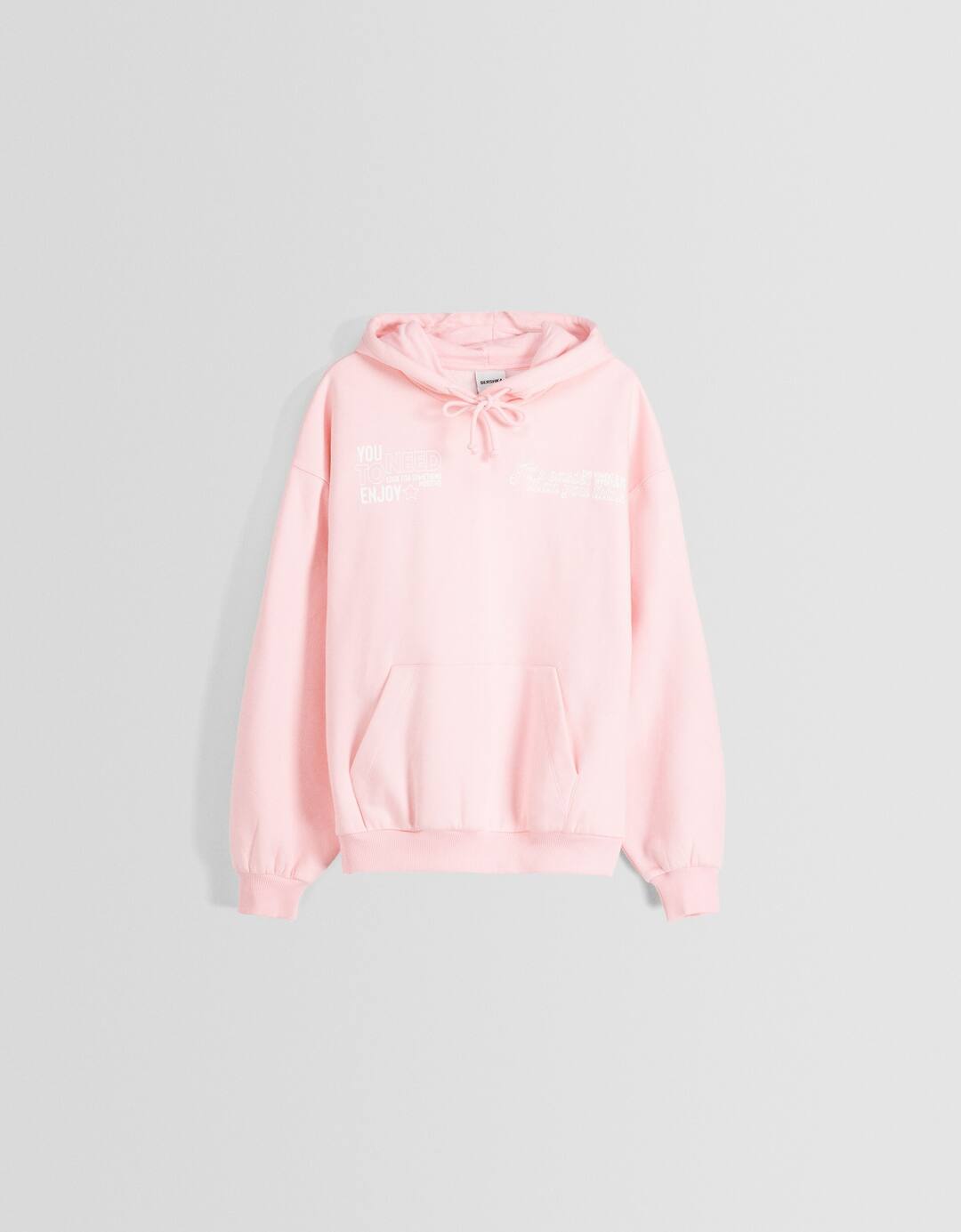 Printed oversize hoodie