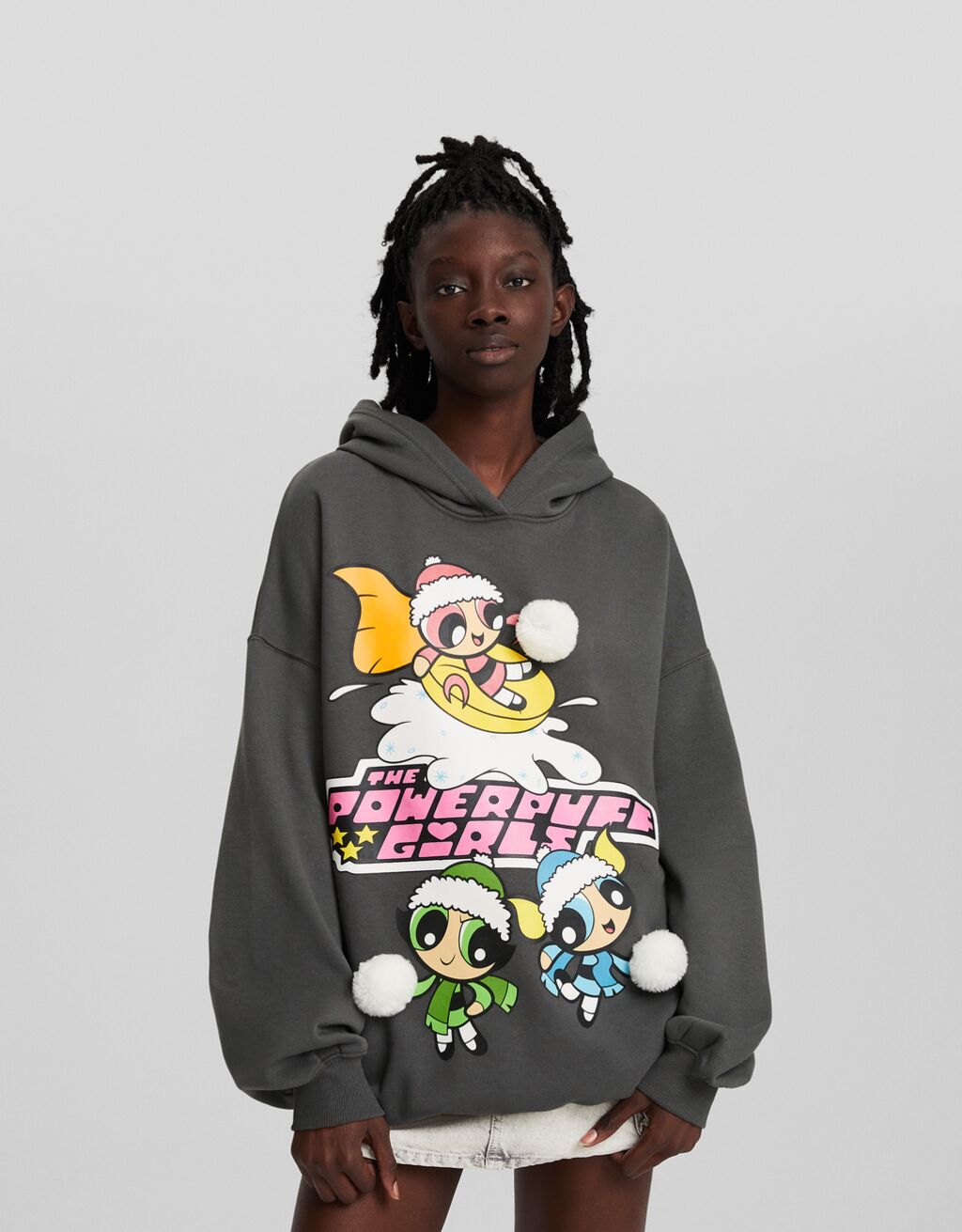 Girls shop gray hoodie