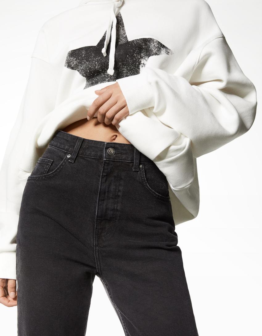 Sweat capuche imprimé-Blanc cassé-2