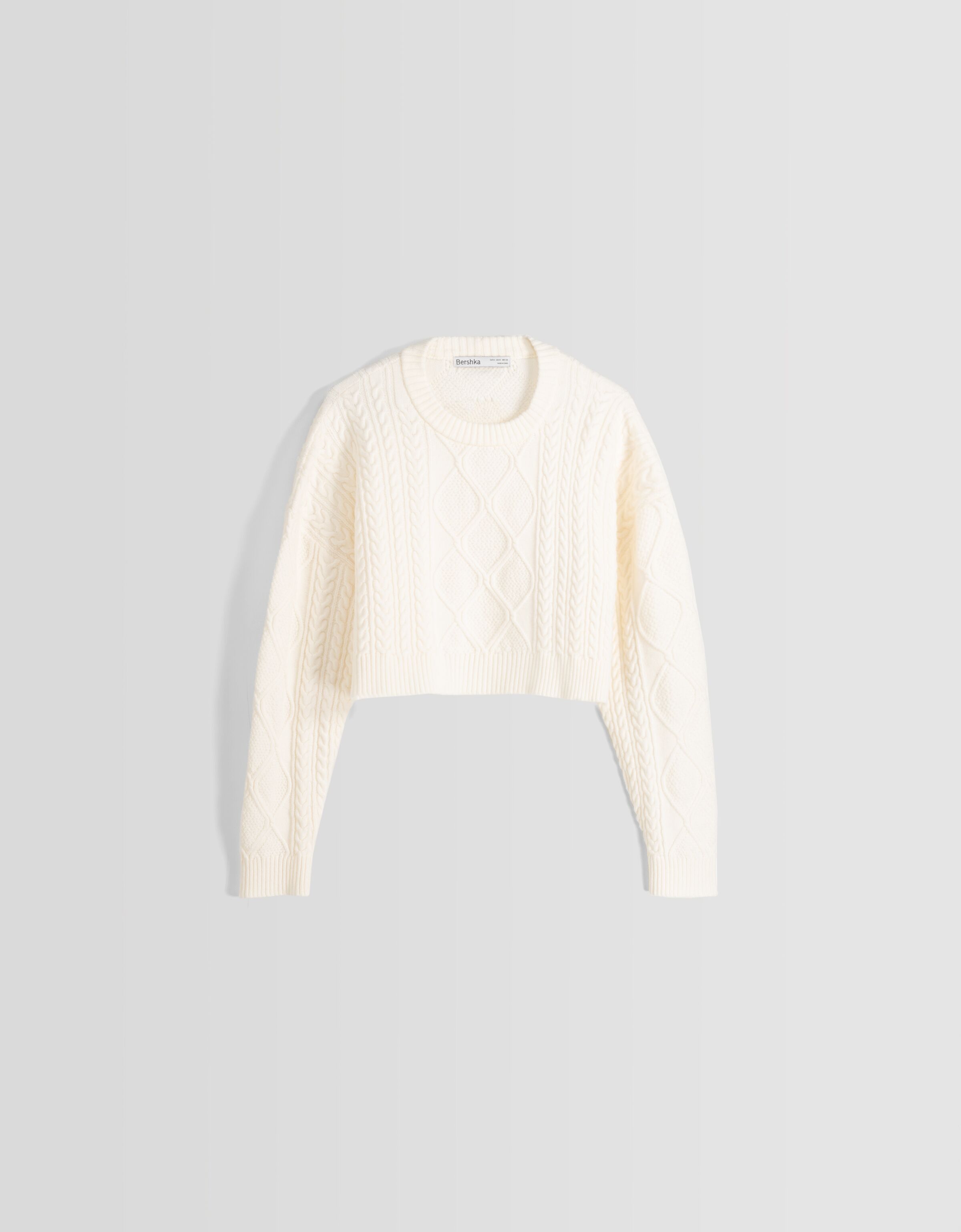 Bershka knitted jumper online