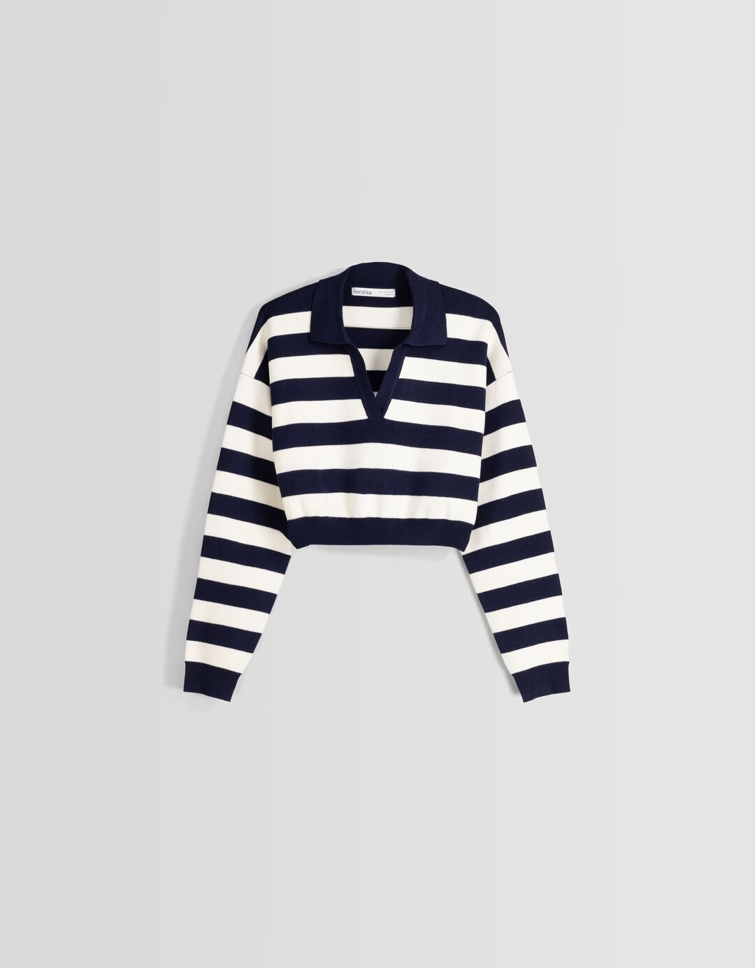 Jersey cuello polo rayas