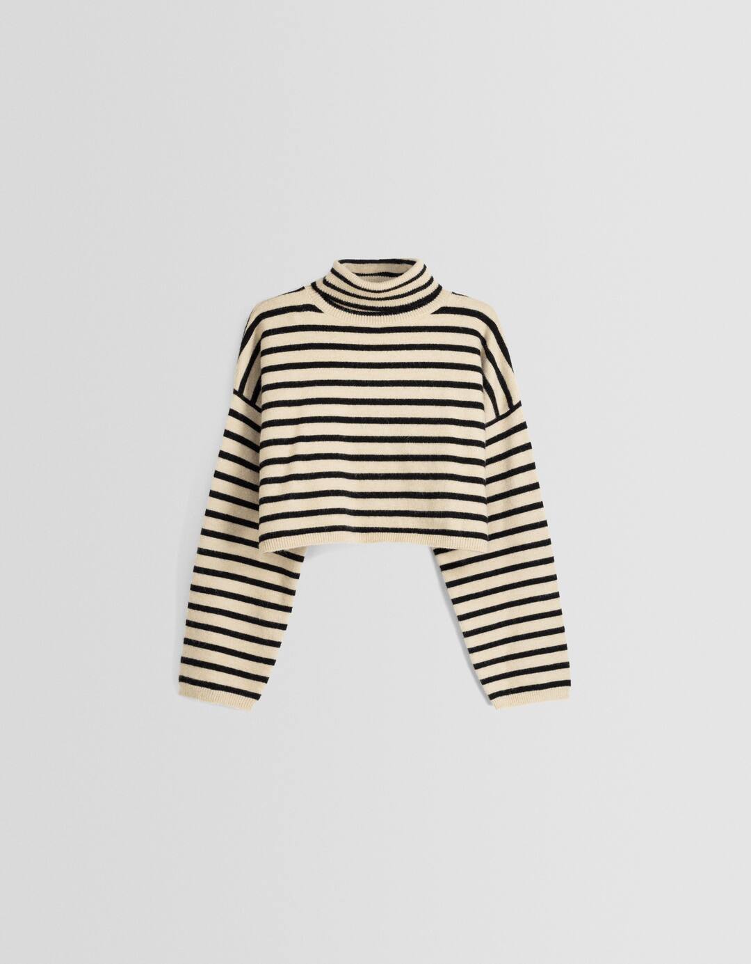 Jersey cuello subido