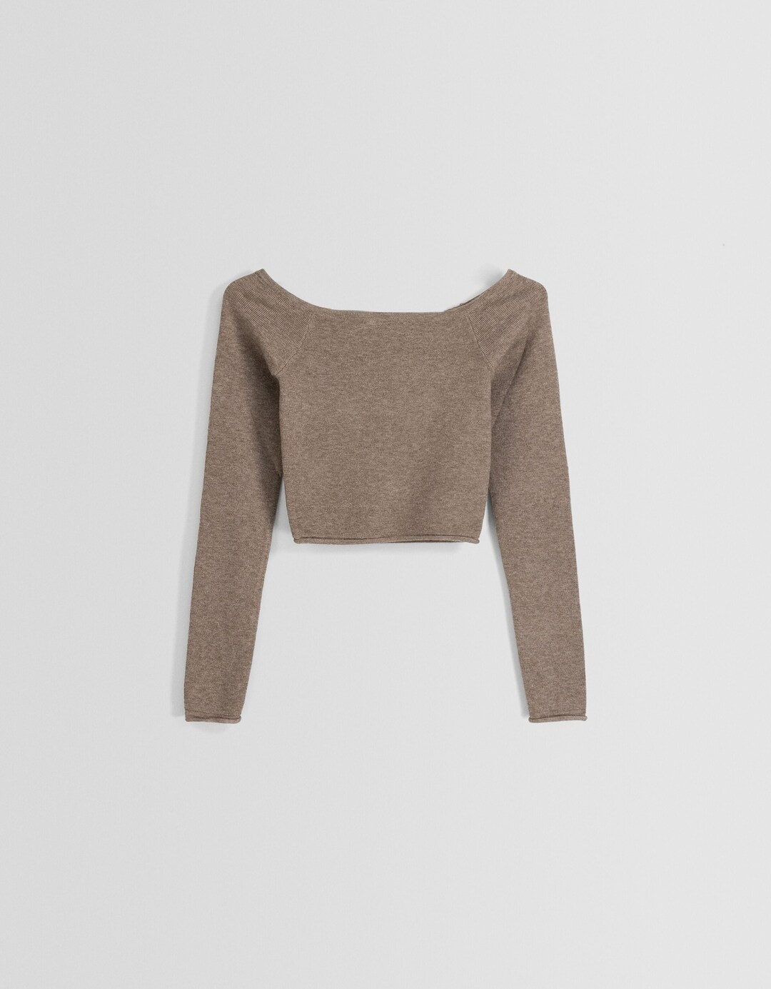 Sweter w stylu Bardot
