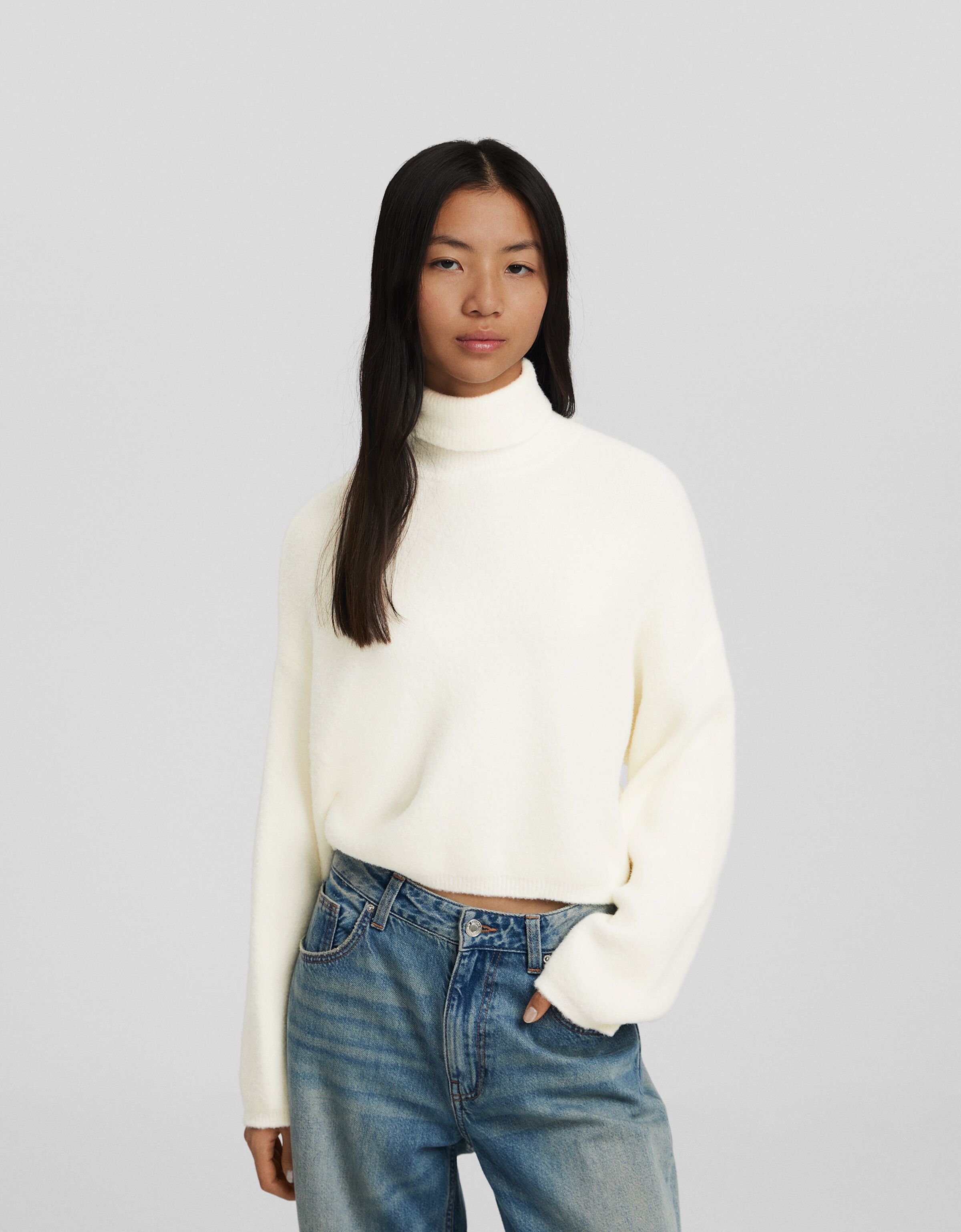 Bershka turtleneck top sweater