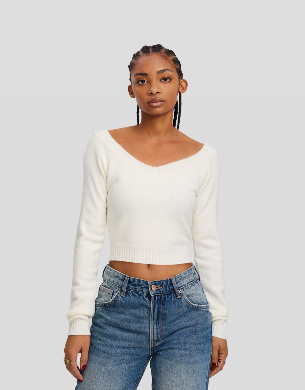 Sweaters sales crop tops