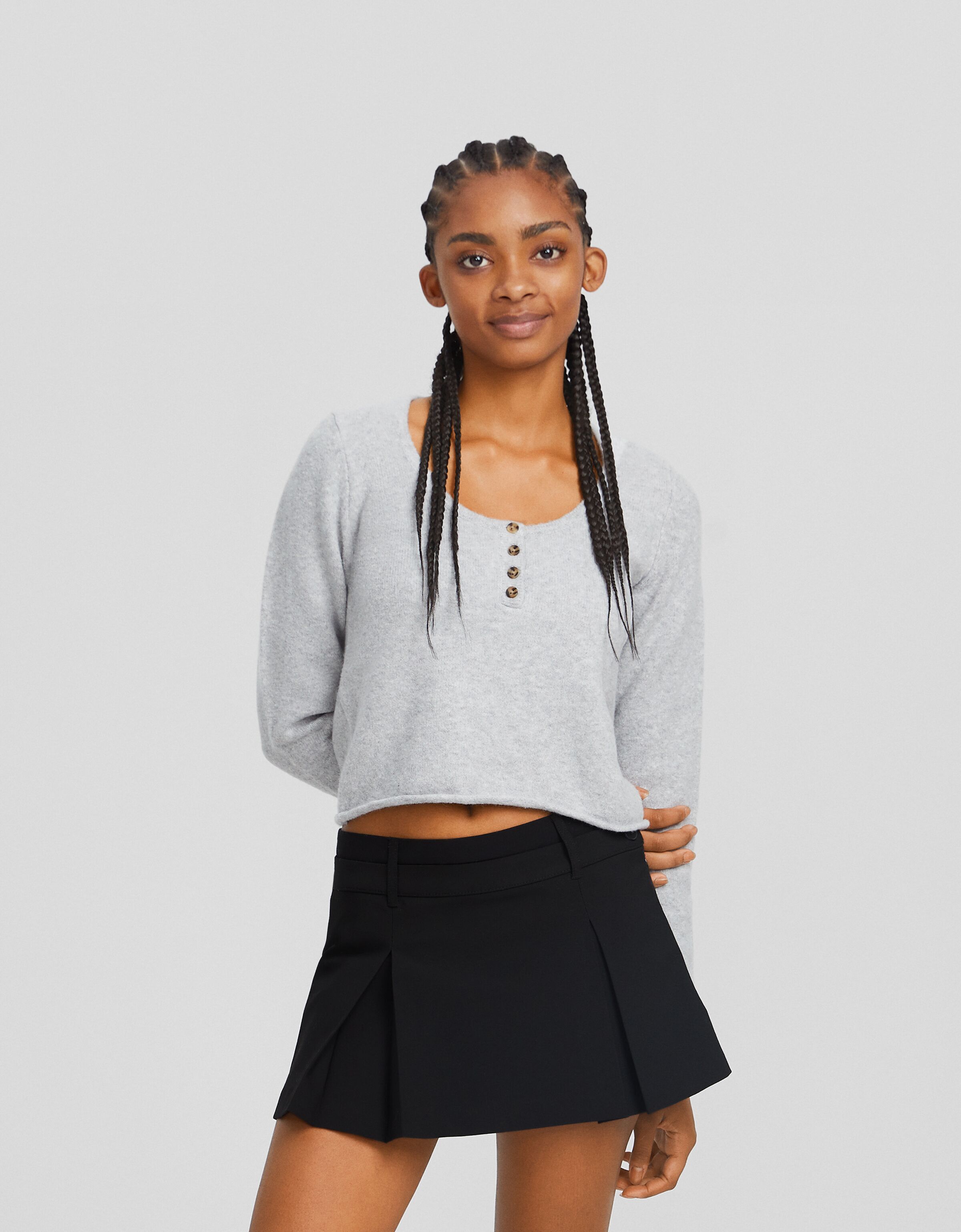 Skater top skirt bershka