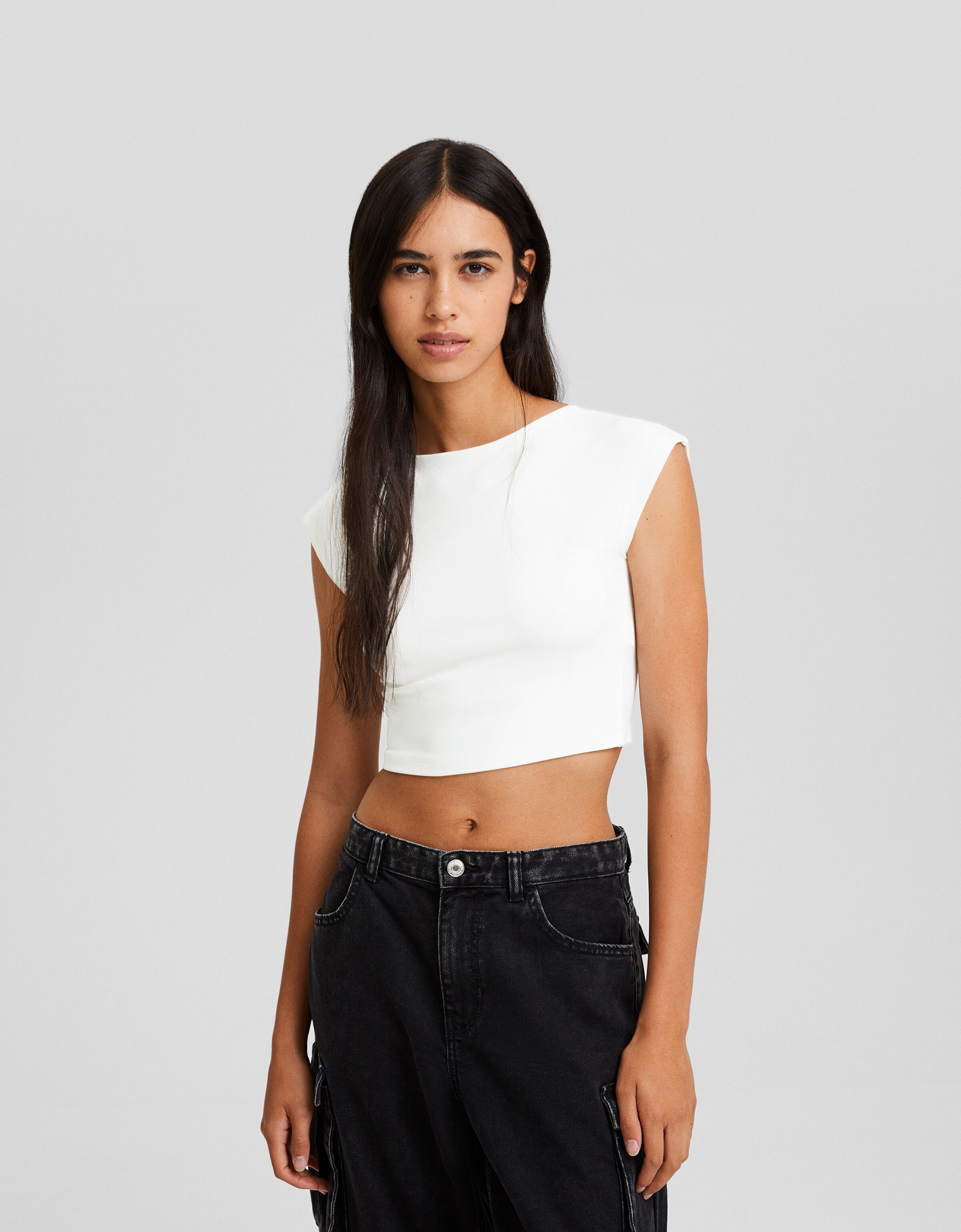 Bershka blusas online basicas