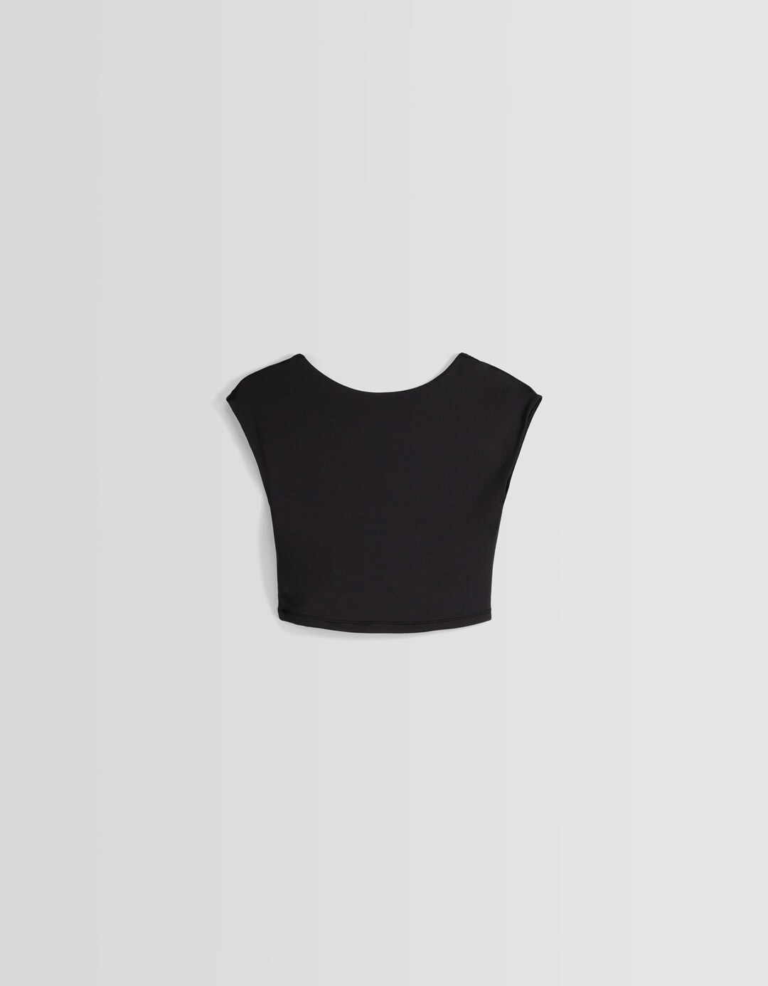 Camiseta manga corta con nylon espalda descubierta