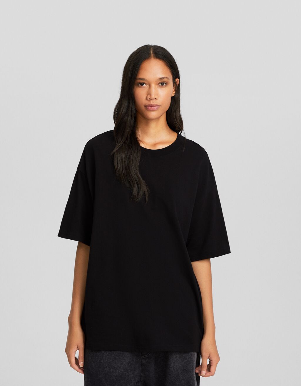 Oversized short sleeve T shirt