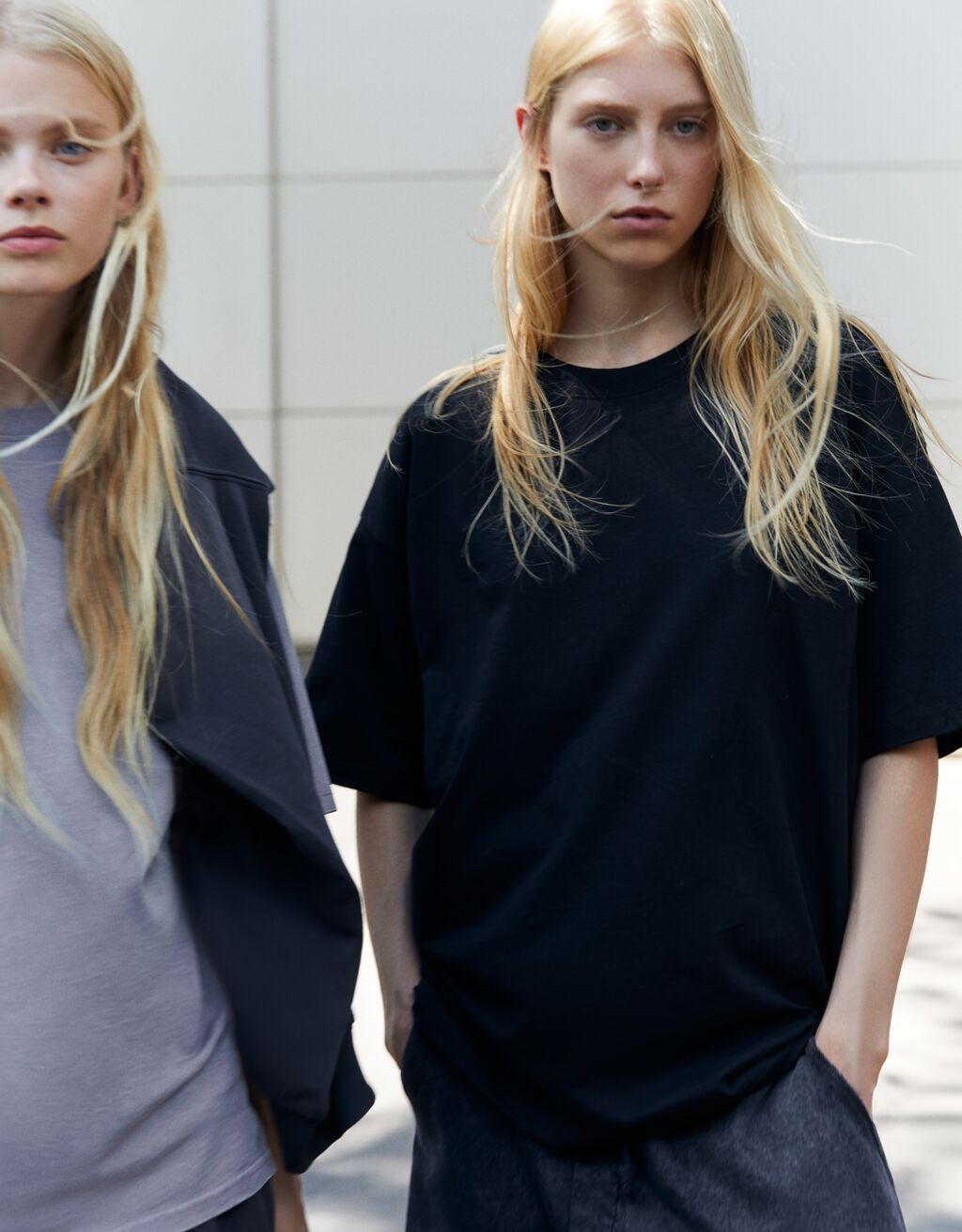Oversized short sleeve T-shirt