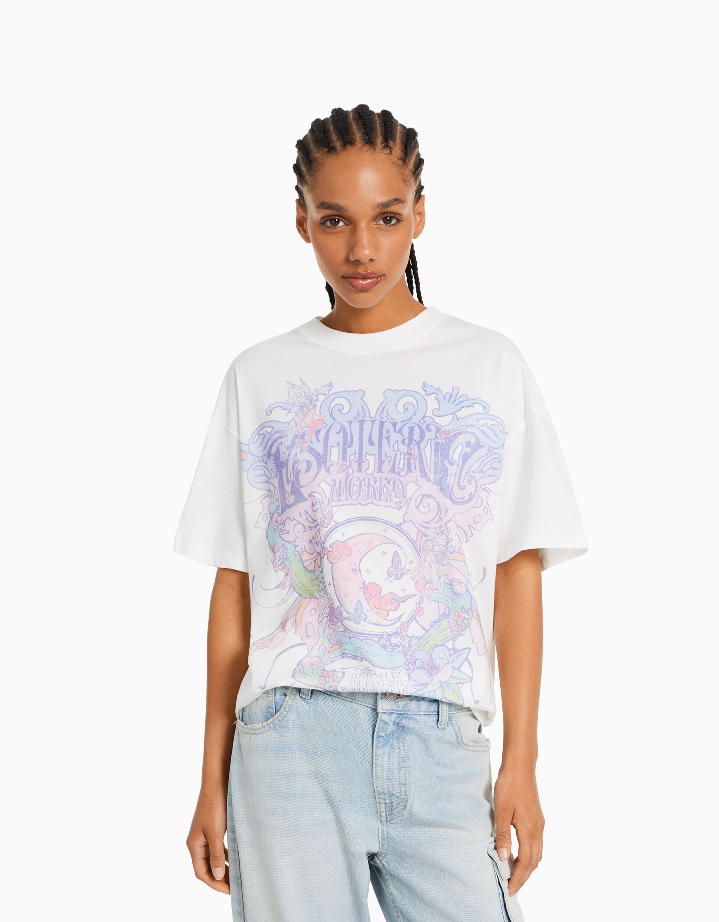 Bershka camisetas best sale manga corta