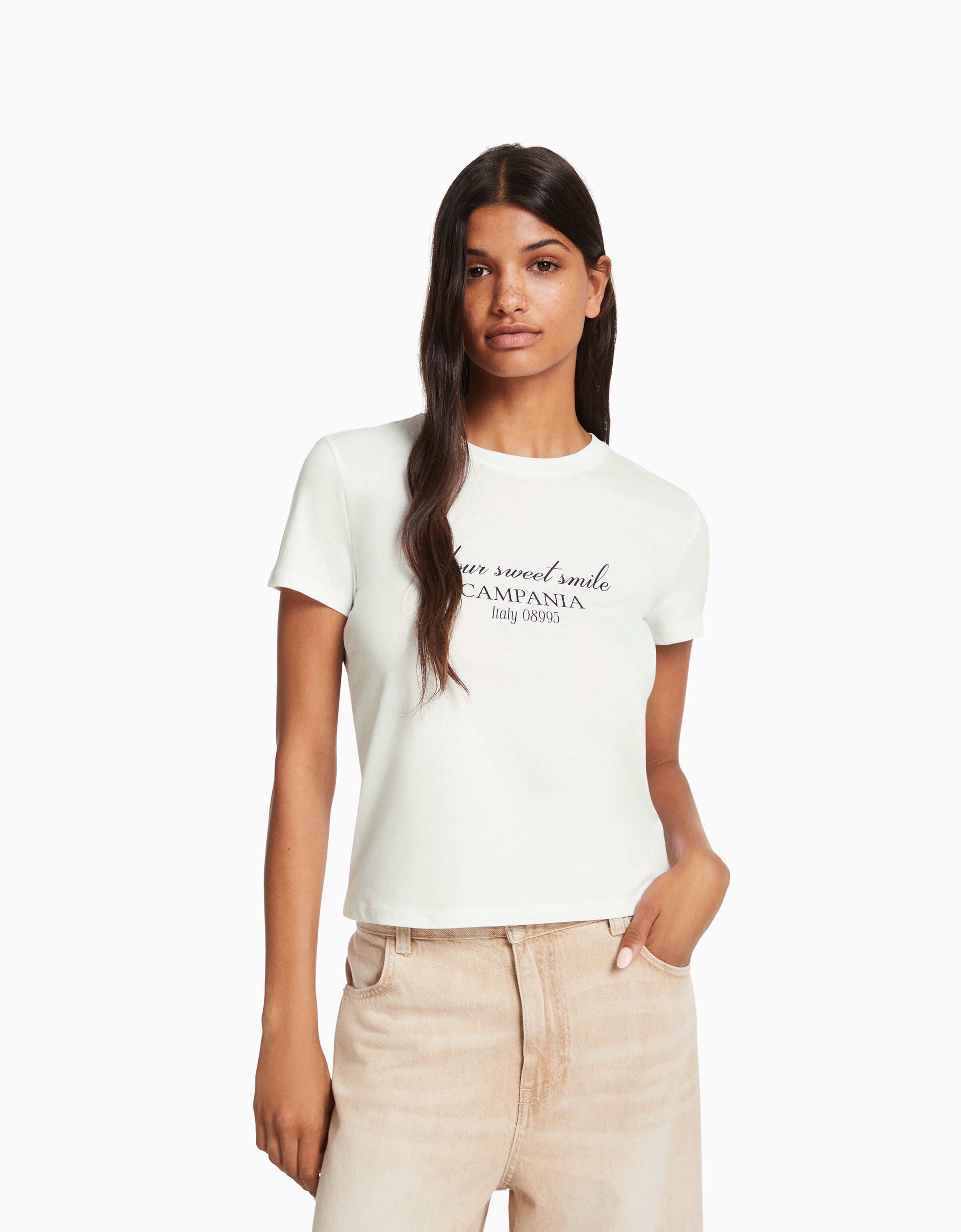 Bershka t sales shirt donna