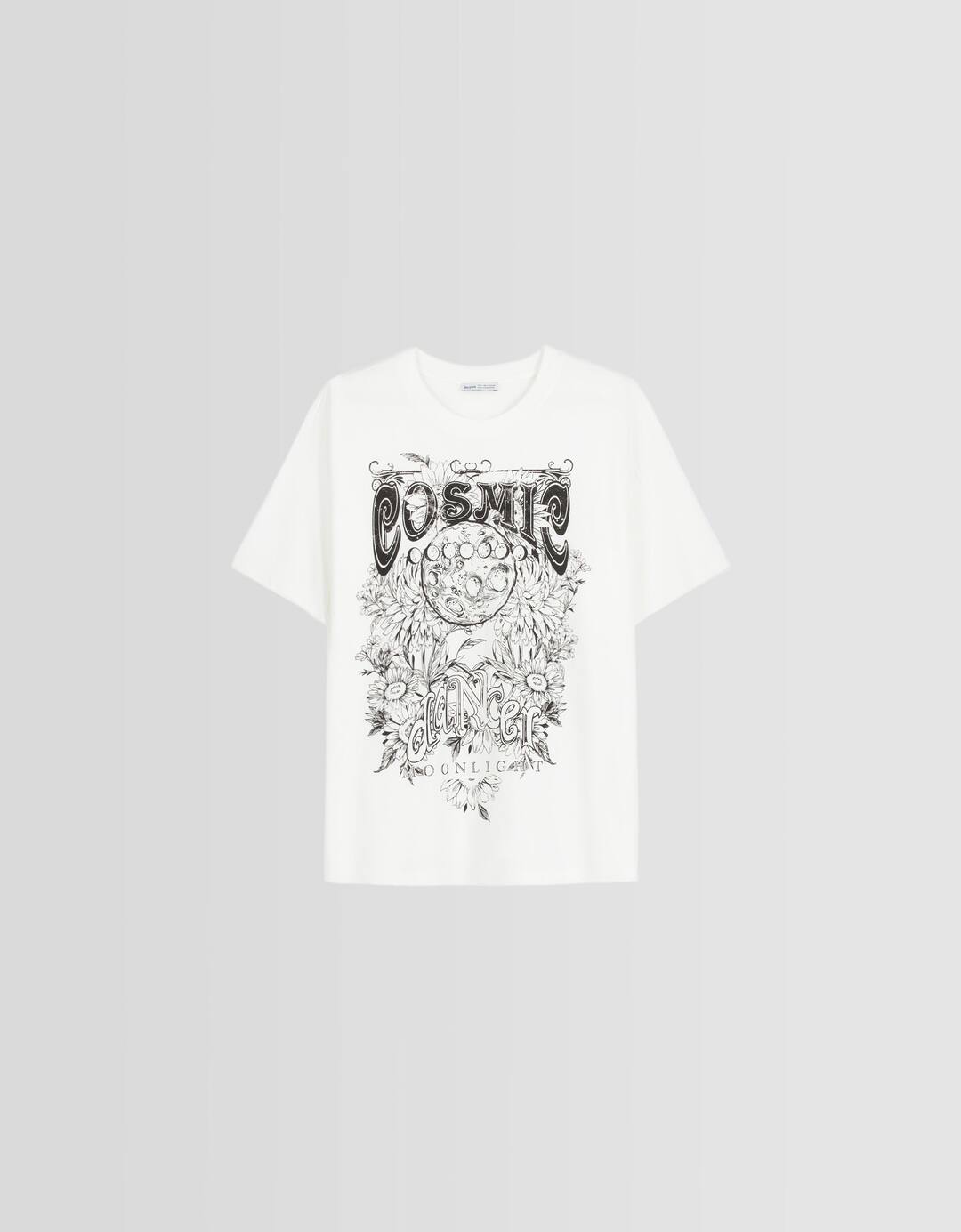 Short sleeve T-shirt with print