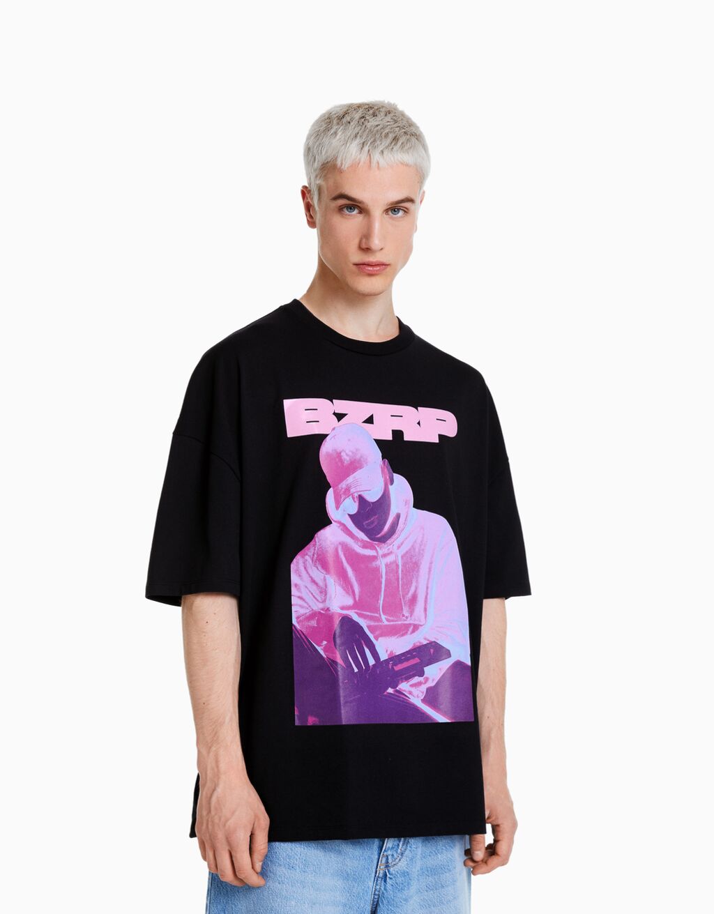 Tee shirt femme bershka cheap