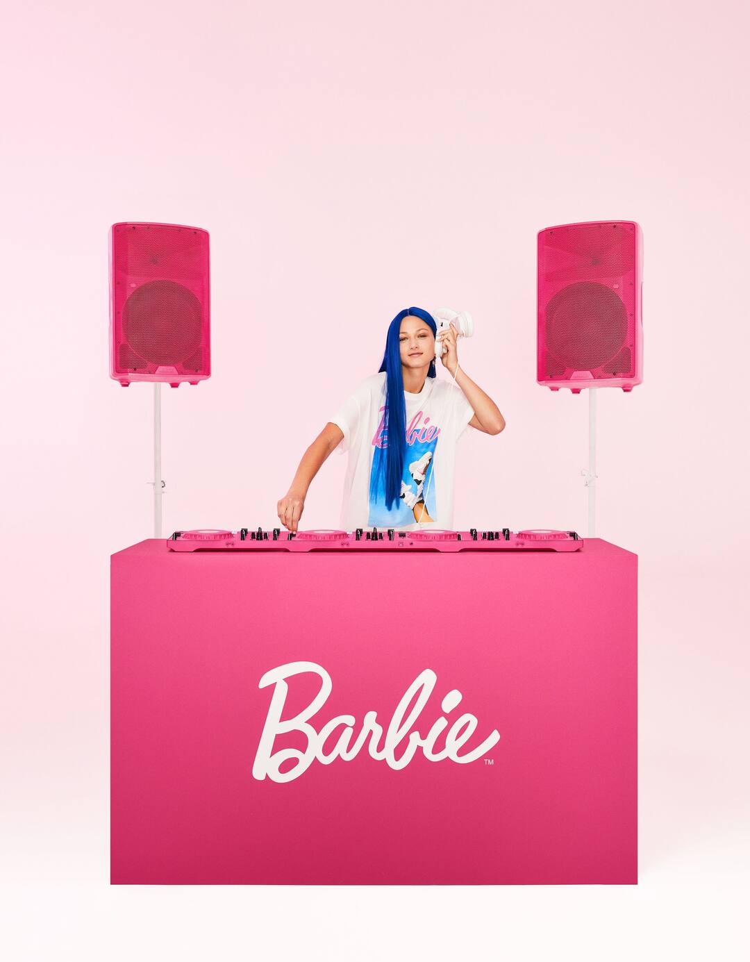 Barbie™ pildi ja lühikeste varrukatega avar T-särk