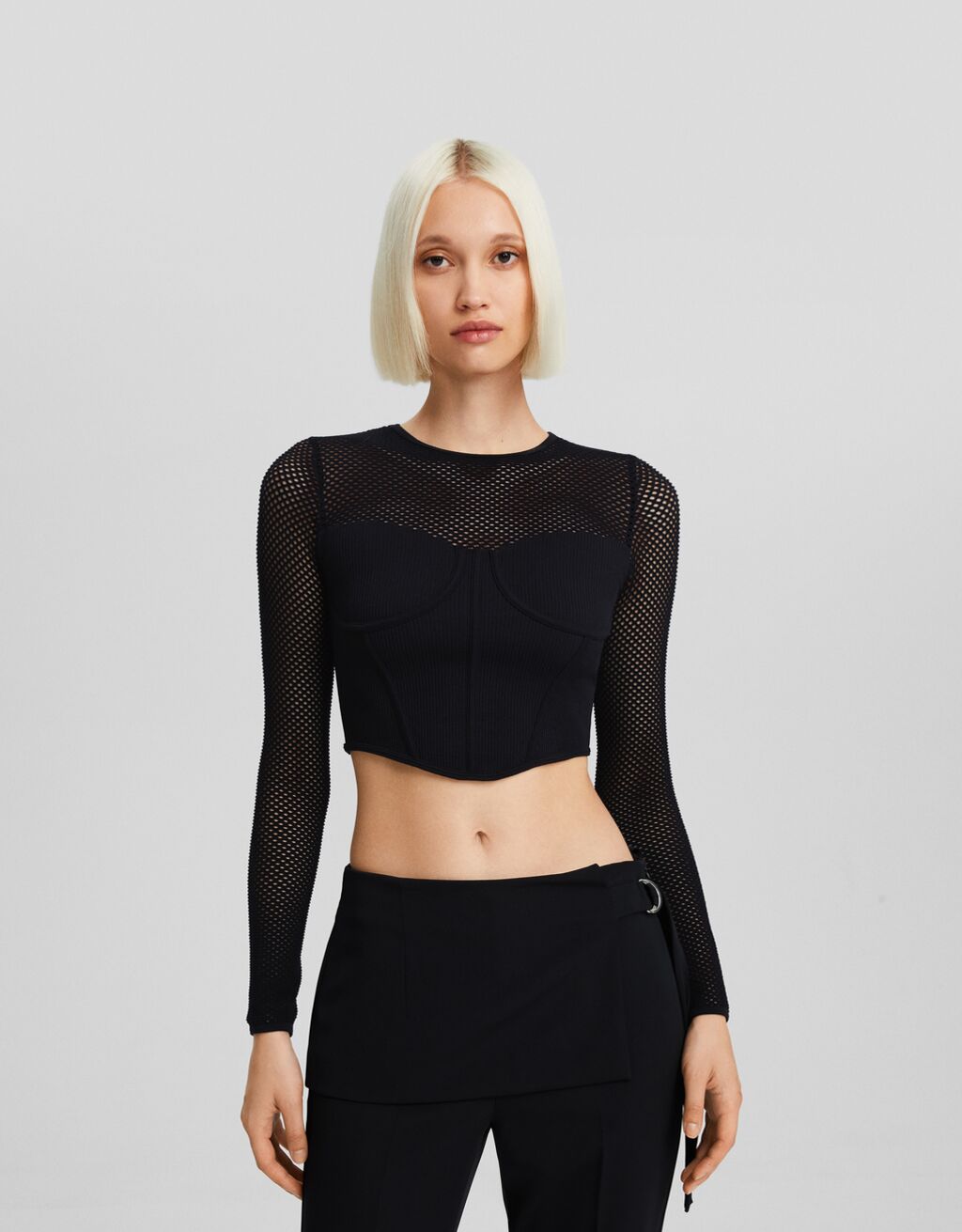 Camisetas tirantes online mujer bershka