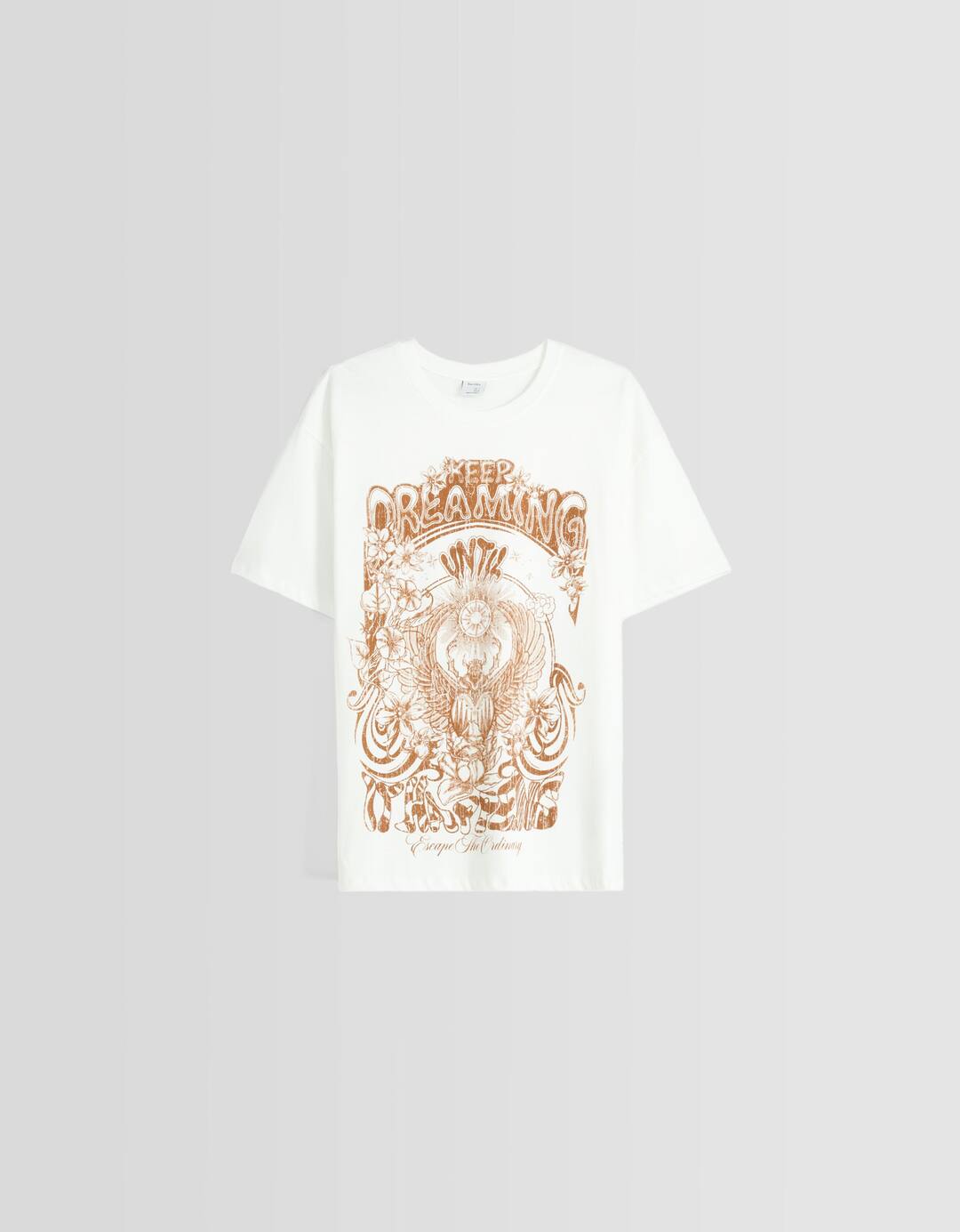 Camiseta manga corta print