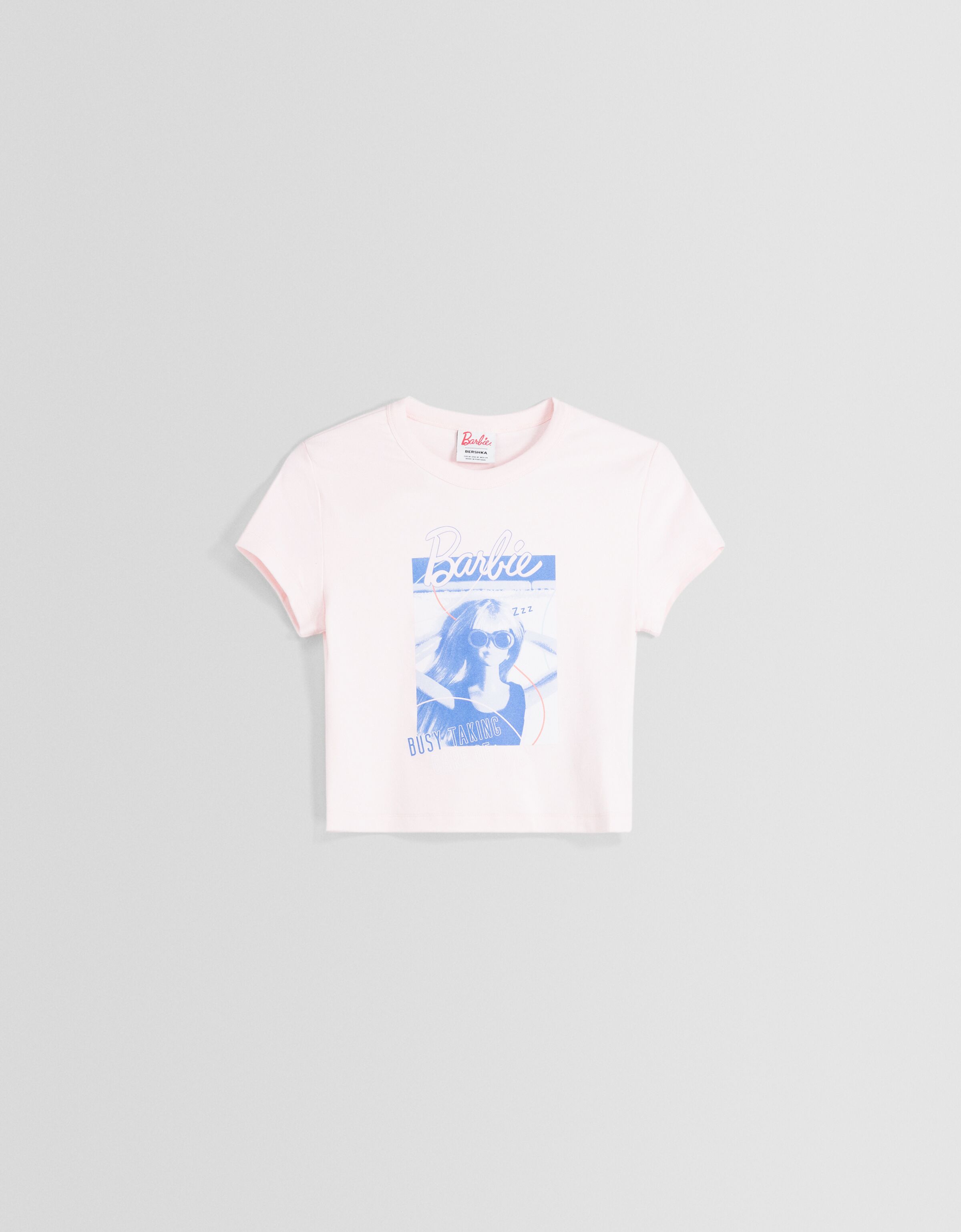 Barbie shirt bershka best sale