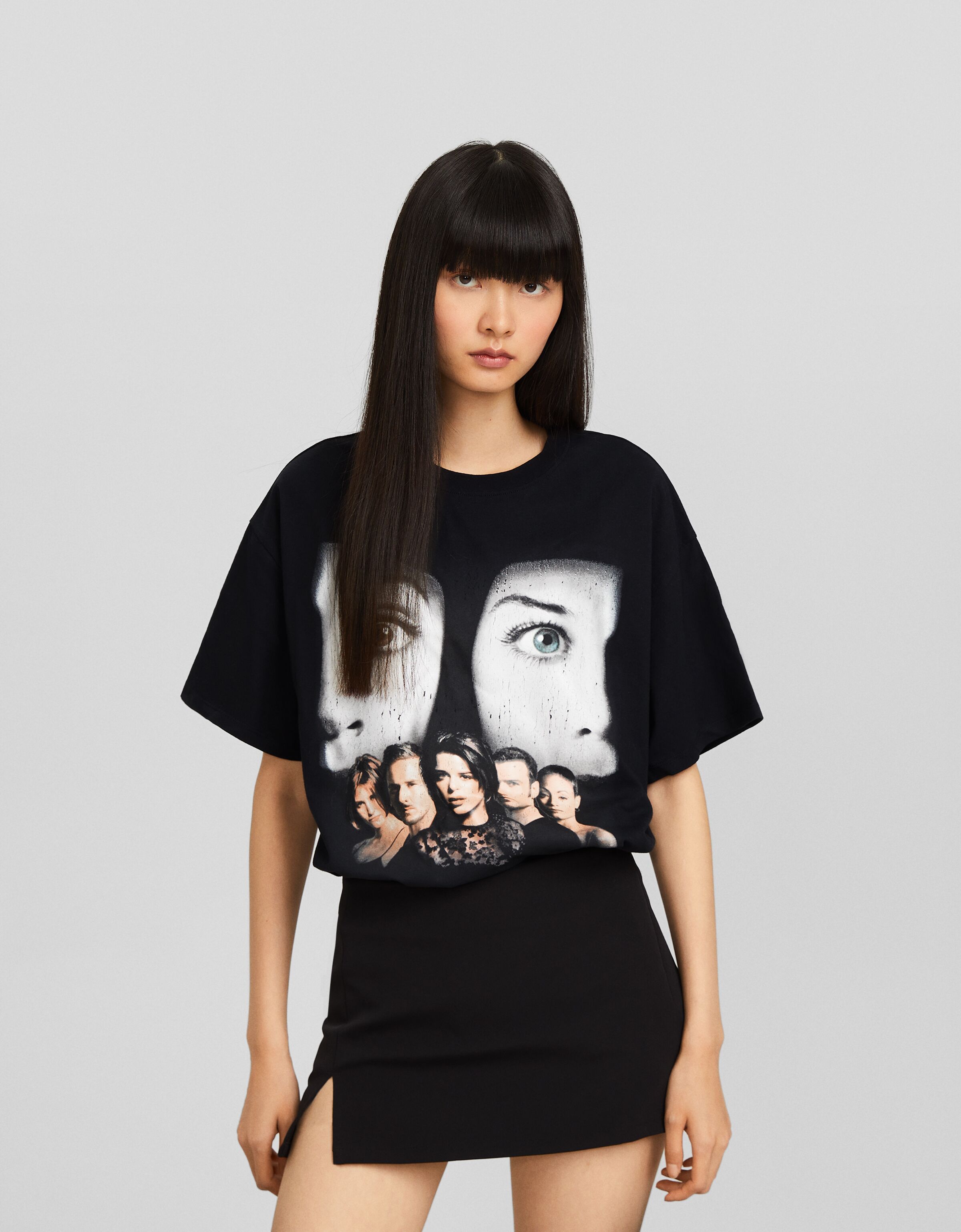 T shirts Women Bershka