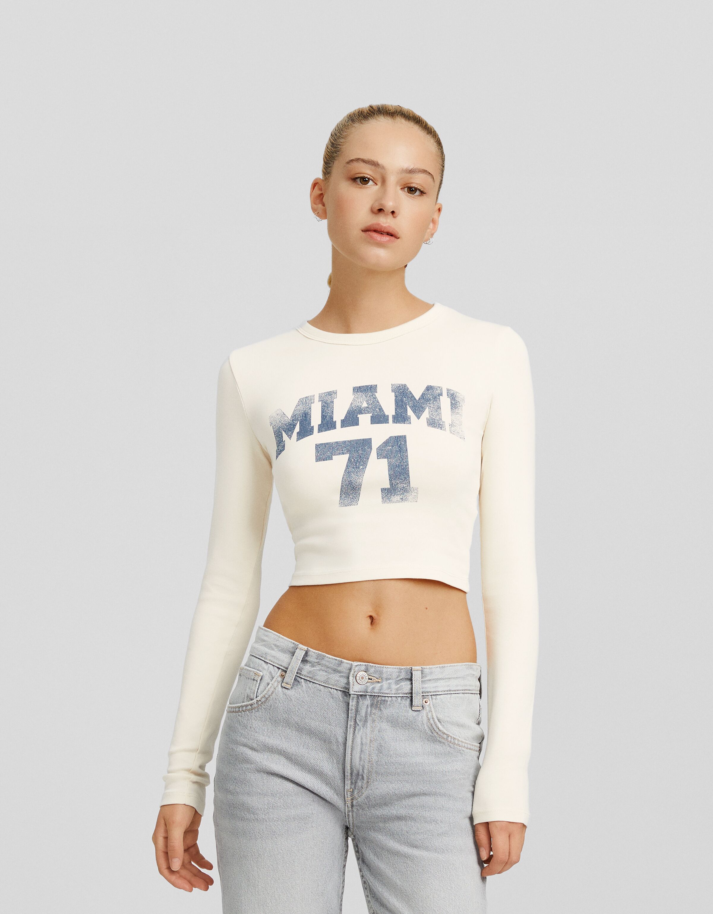 Bershka t shirt online dames